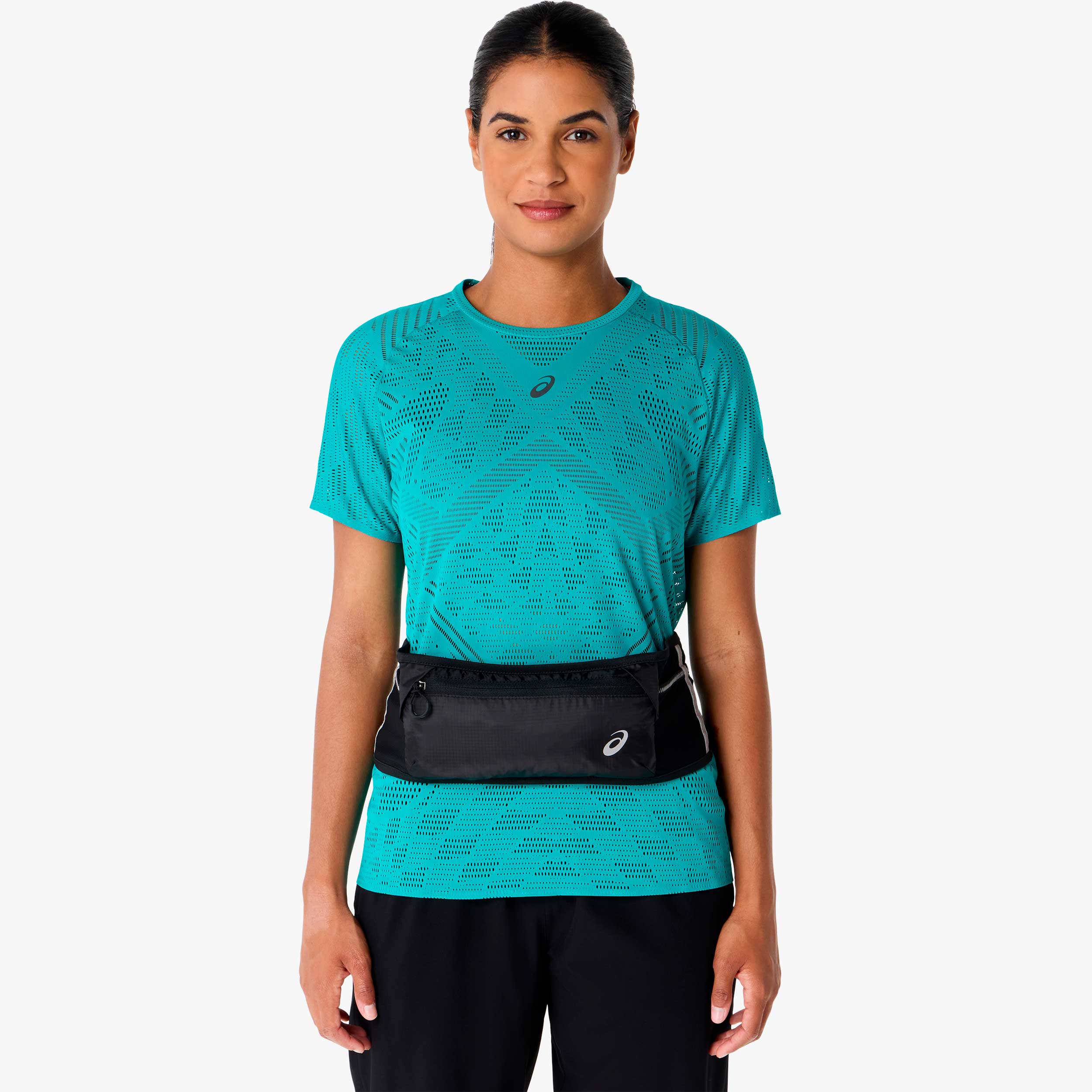Asics Waist Pouch, NEGRO, hi-res