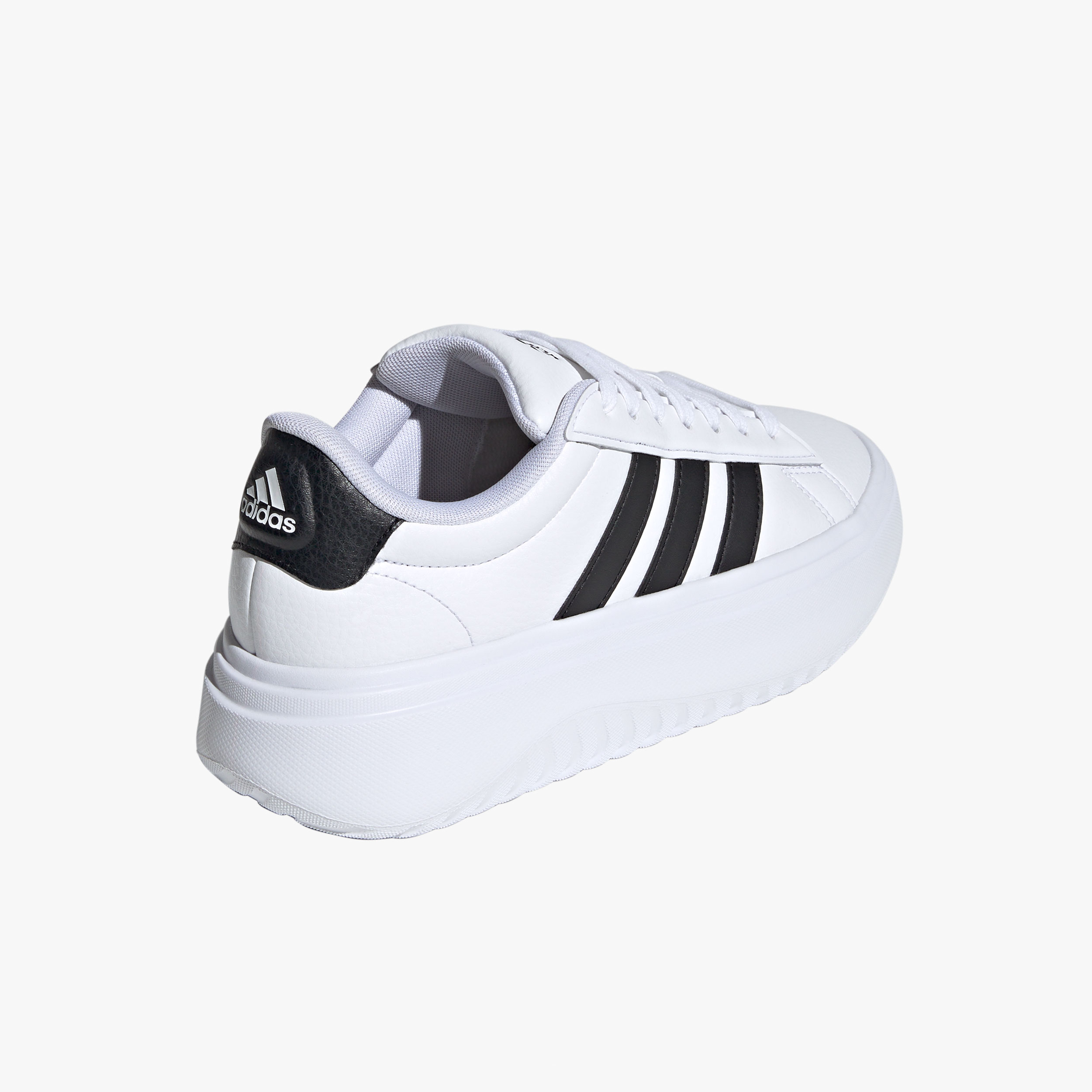 adidas Zapatillas Grand Court Platforma, BLANCO, hi-res