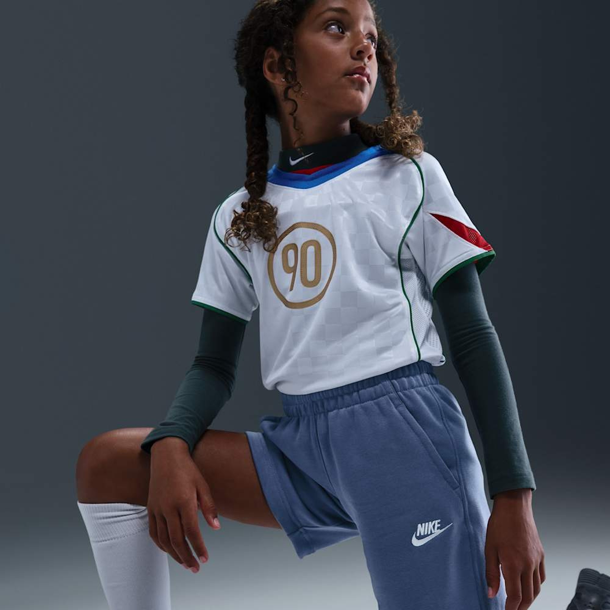Nike Shorts Sportswear Club Fleece, AZUL, hi-res