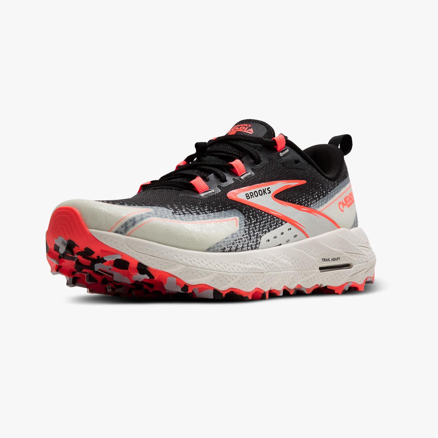 Brooks Cascadia 18, NEGRO, hi-res