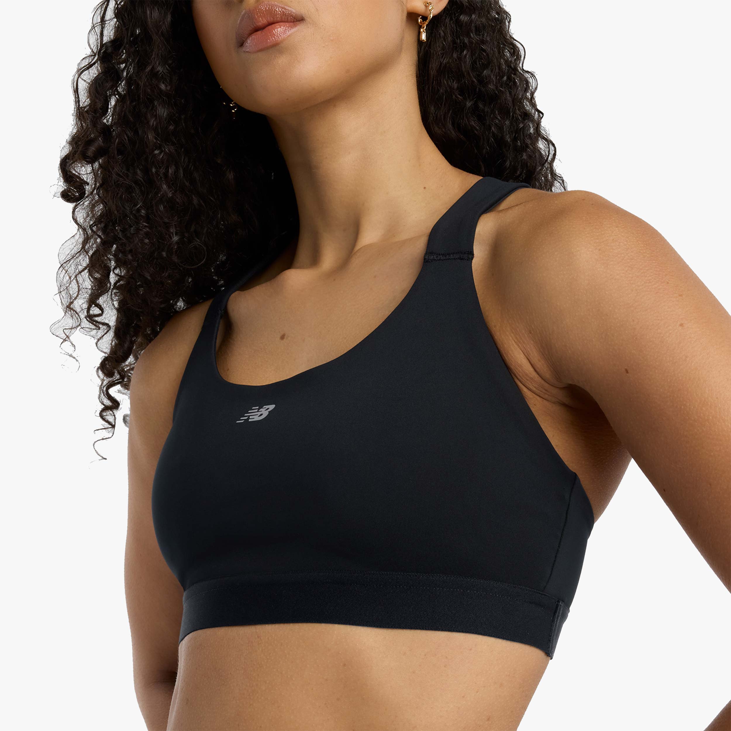 New Balance Top Deportivo Essential Train, NEGRO, hi-res