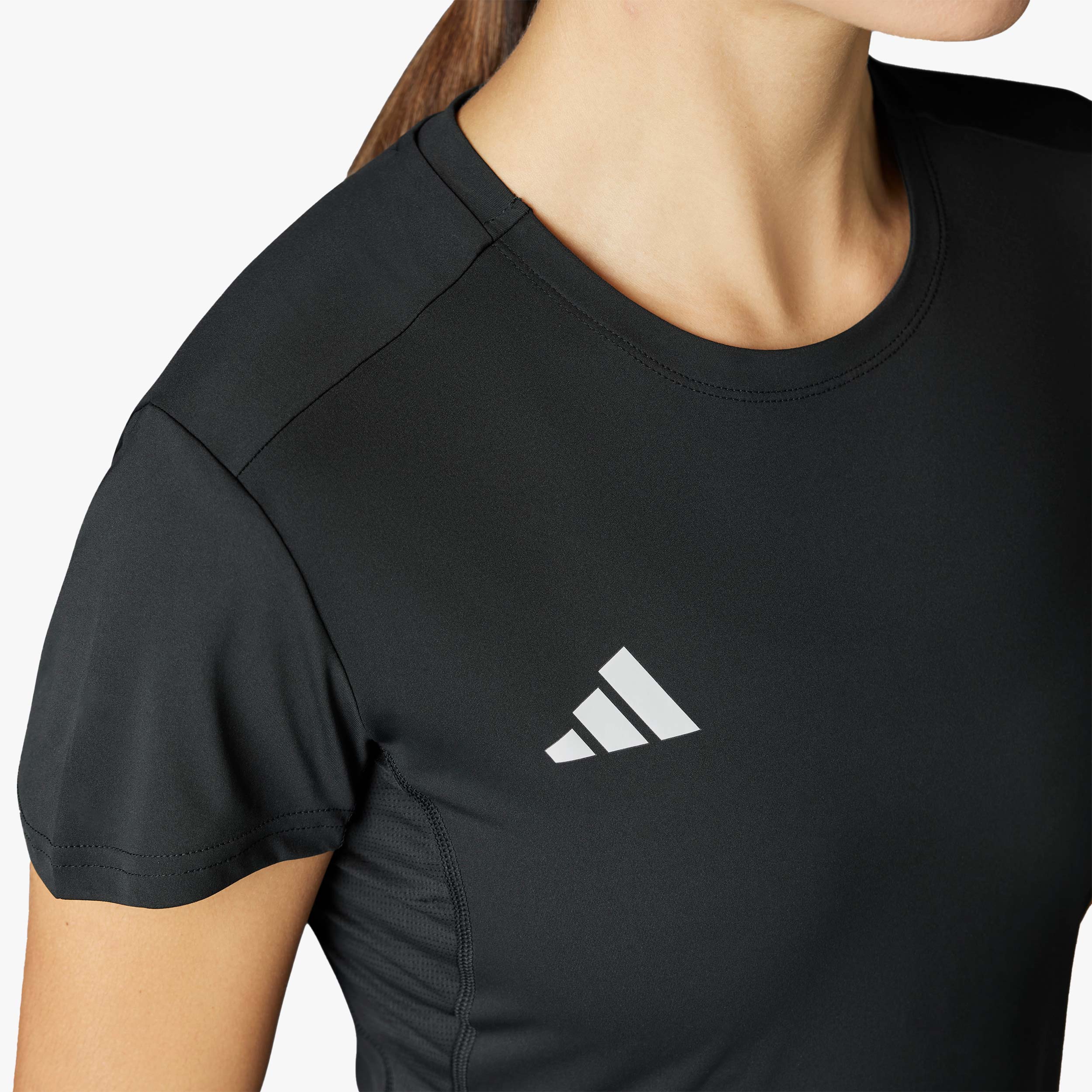 adidas Polera Adizero Essentials Running, NEGRO, hi-res