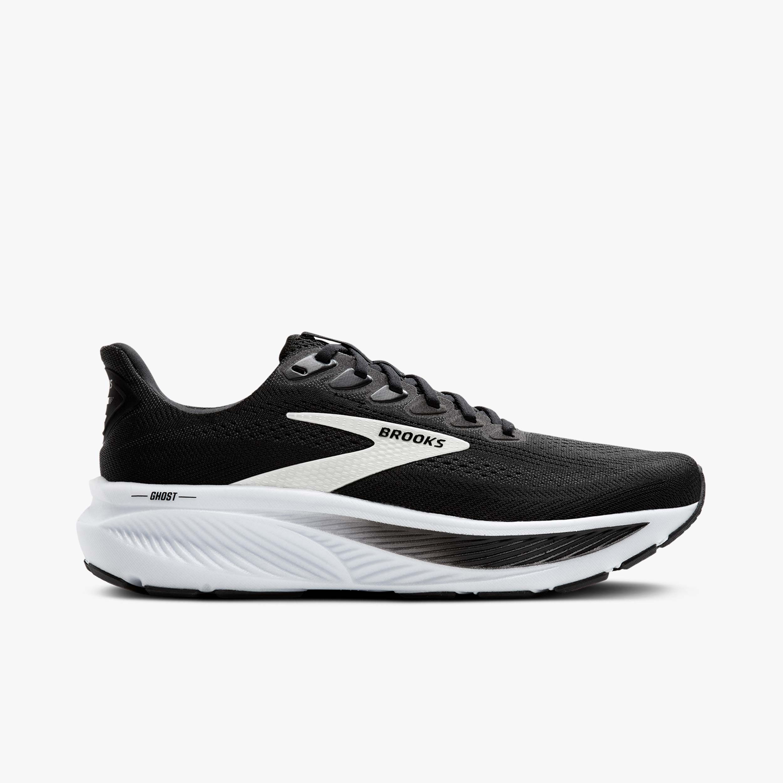 Brooks Zapatillas Ghost 17, NEGRO, hi-res