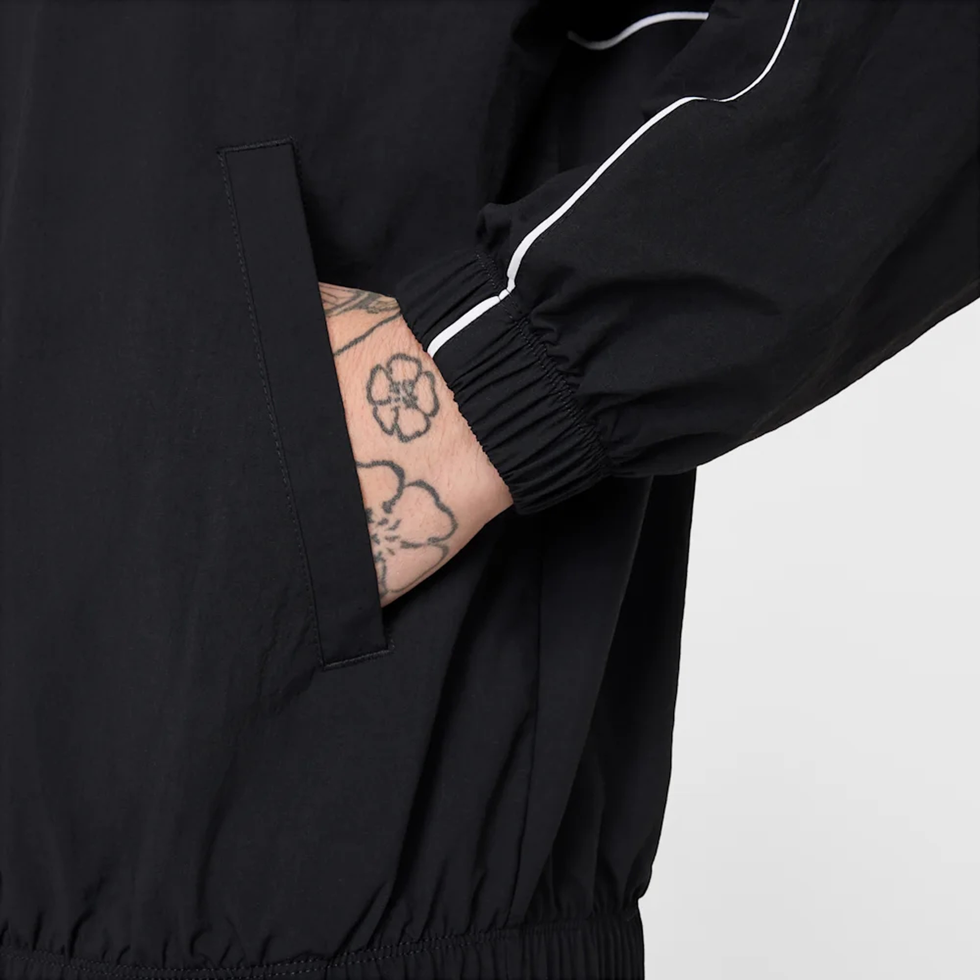 Nike Chaqueta Club, NEGRO, hi-res