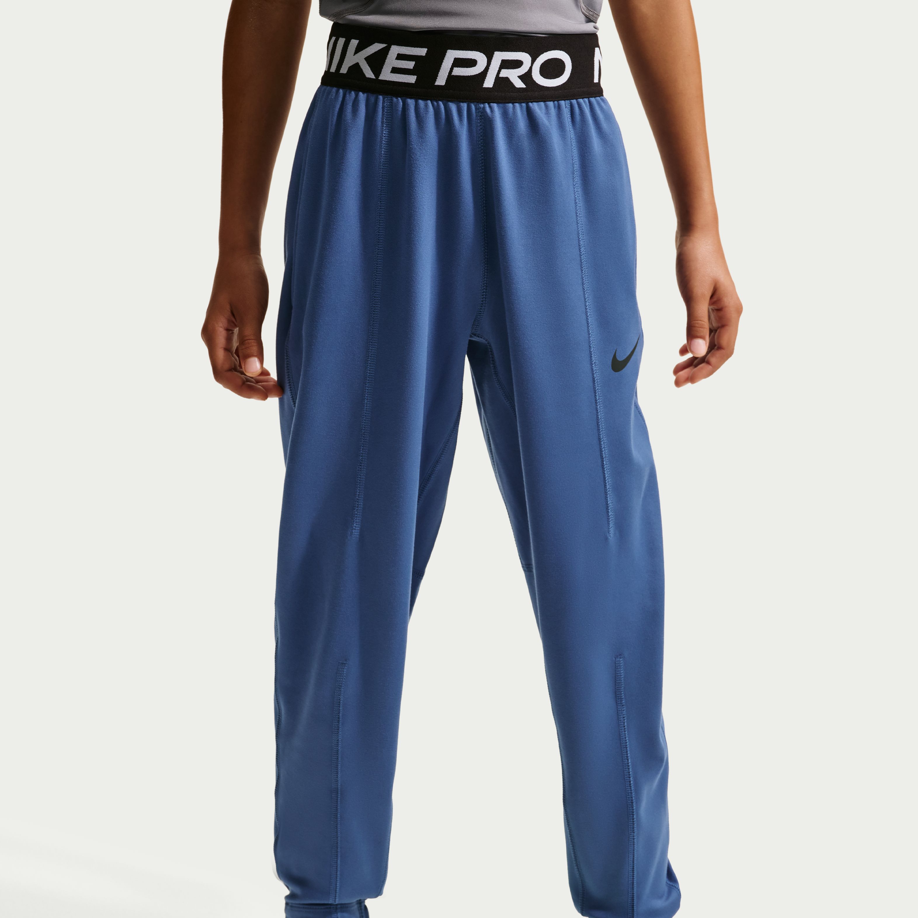 Nike Pantal&oacute;n Pro Dri-FIT Fleece, AZUL, hi-res
