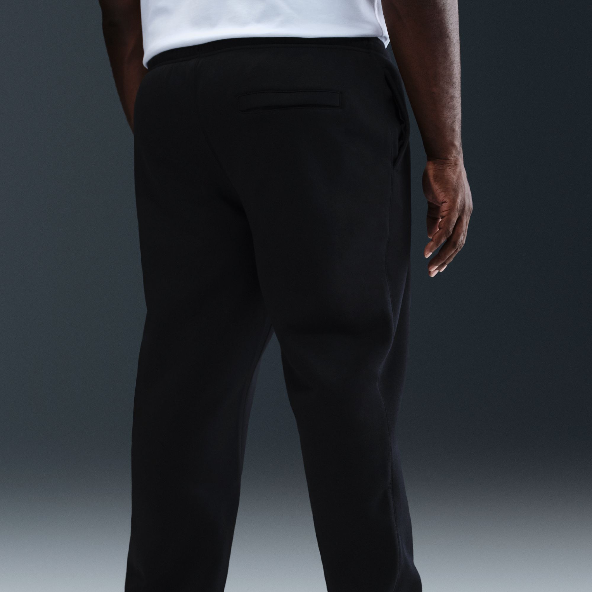 Nike Pantalones Club, NEGRO, hi-res