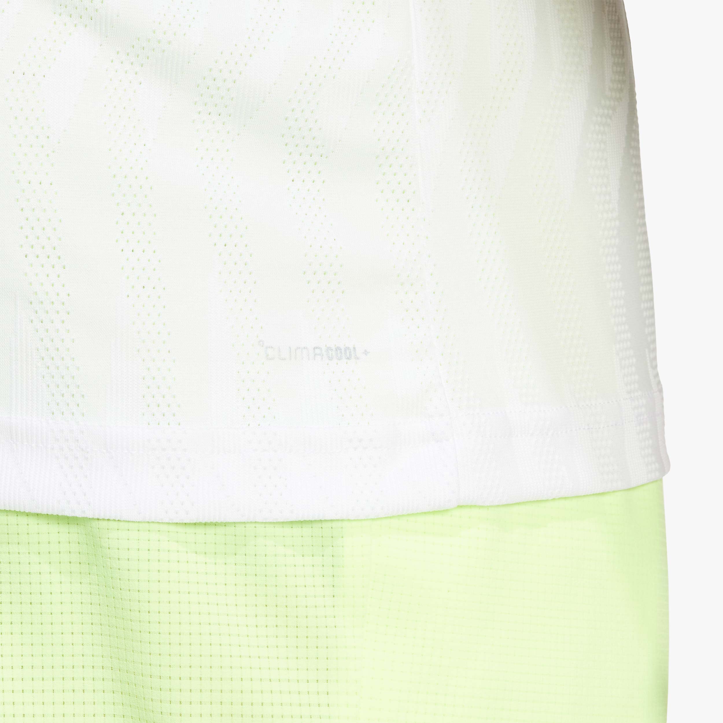 adidas Polera de tenis FreeLift Pro Climacool+, BLANCO, hi-res