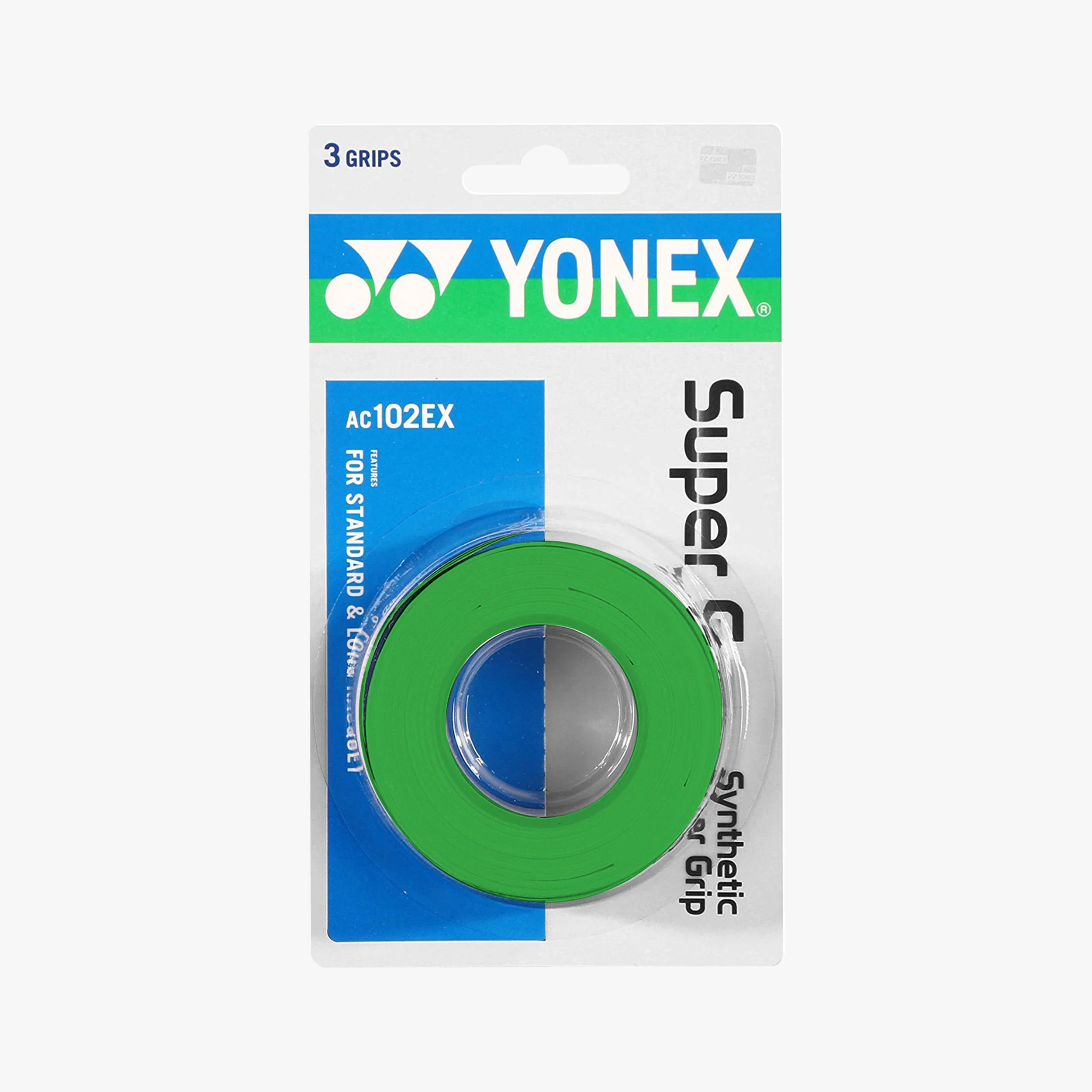 Yonex Overgrip Super Grap 3 Und, VERDE, hi-res