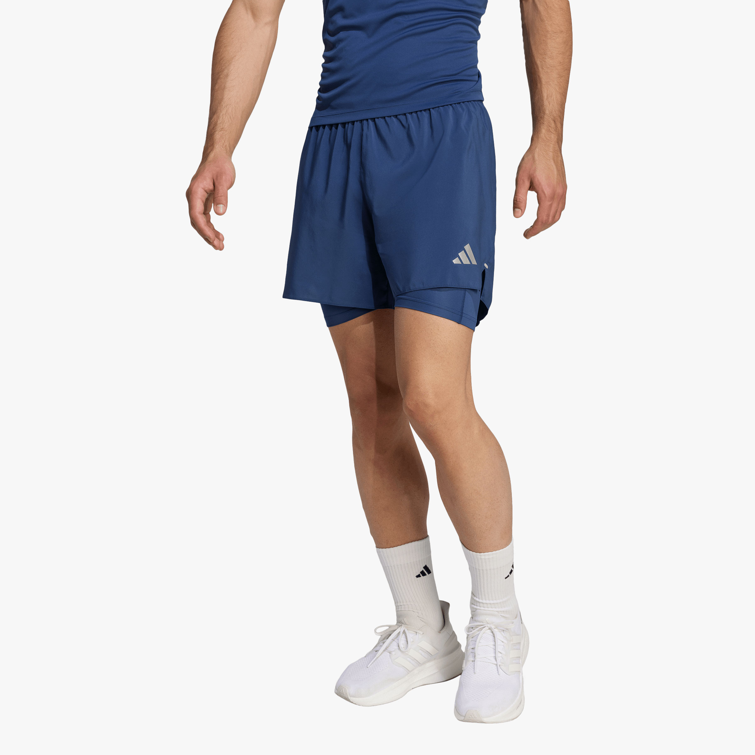adidas Shorts 2 en 1 adi365 Running Essentials, AZUL, hi-res