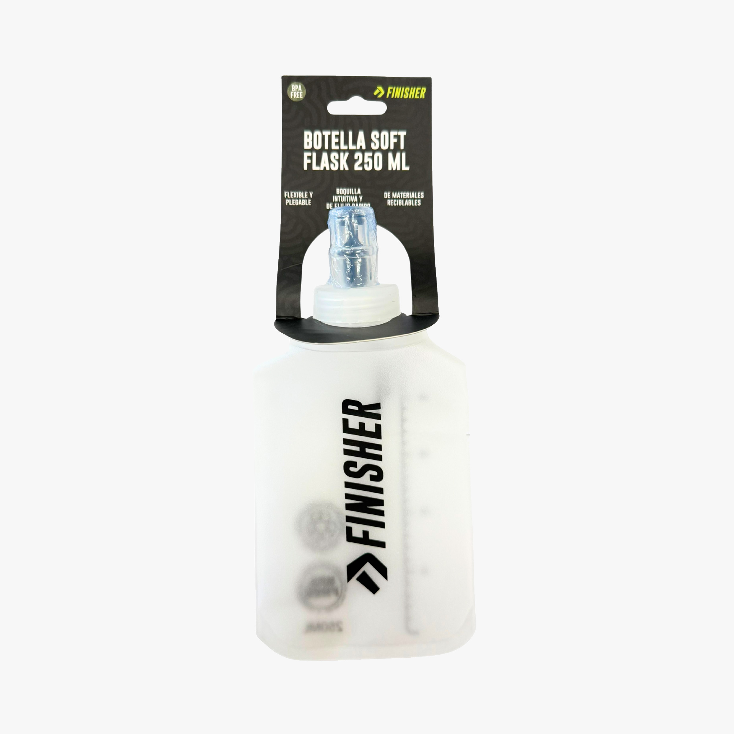 Finisher Botella Soft Flask 250 ML, BLANCO, hi-res