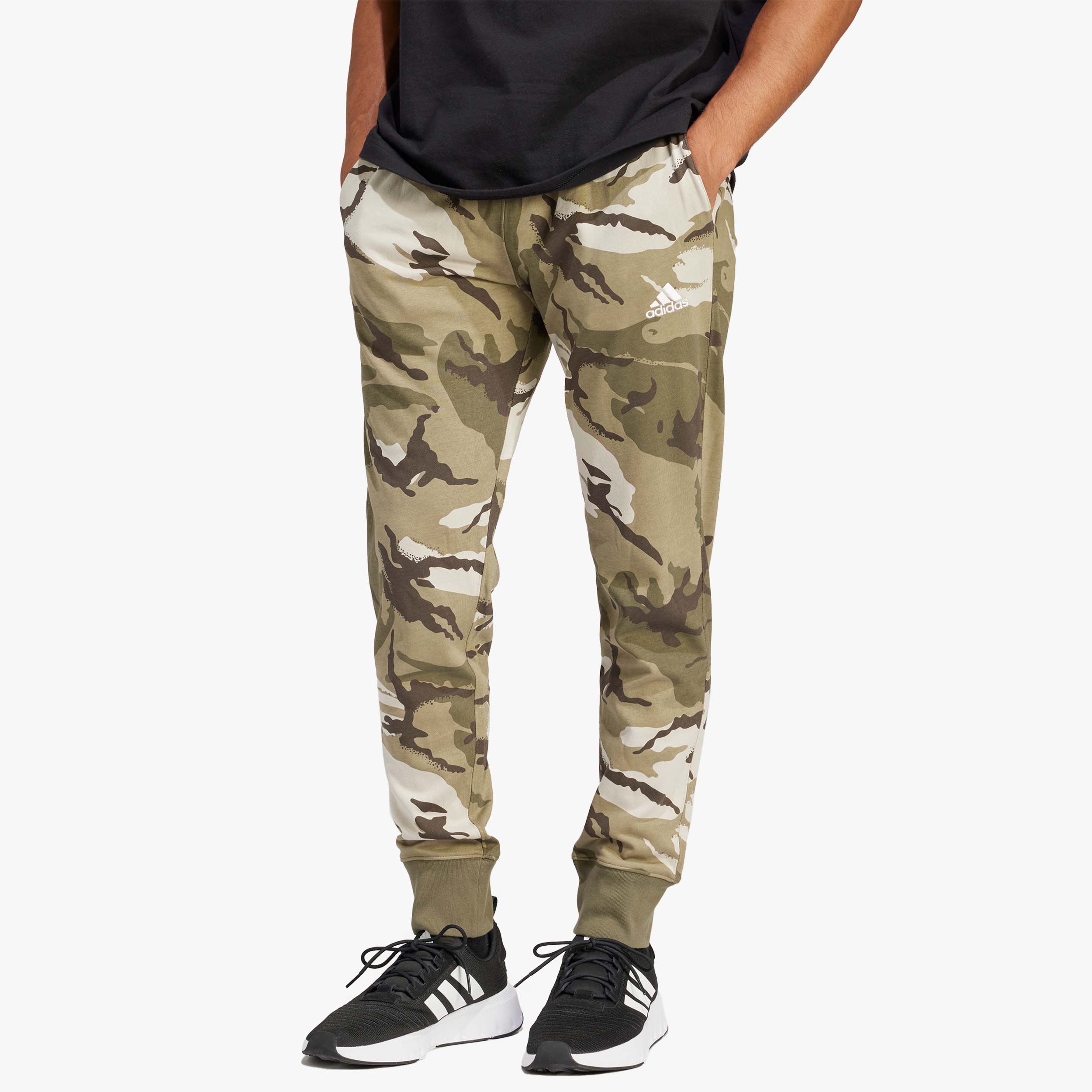adidas Pantalón Seasonal Essentials Camuflaje, VERDE, hi-res