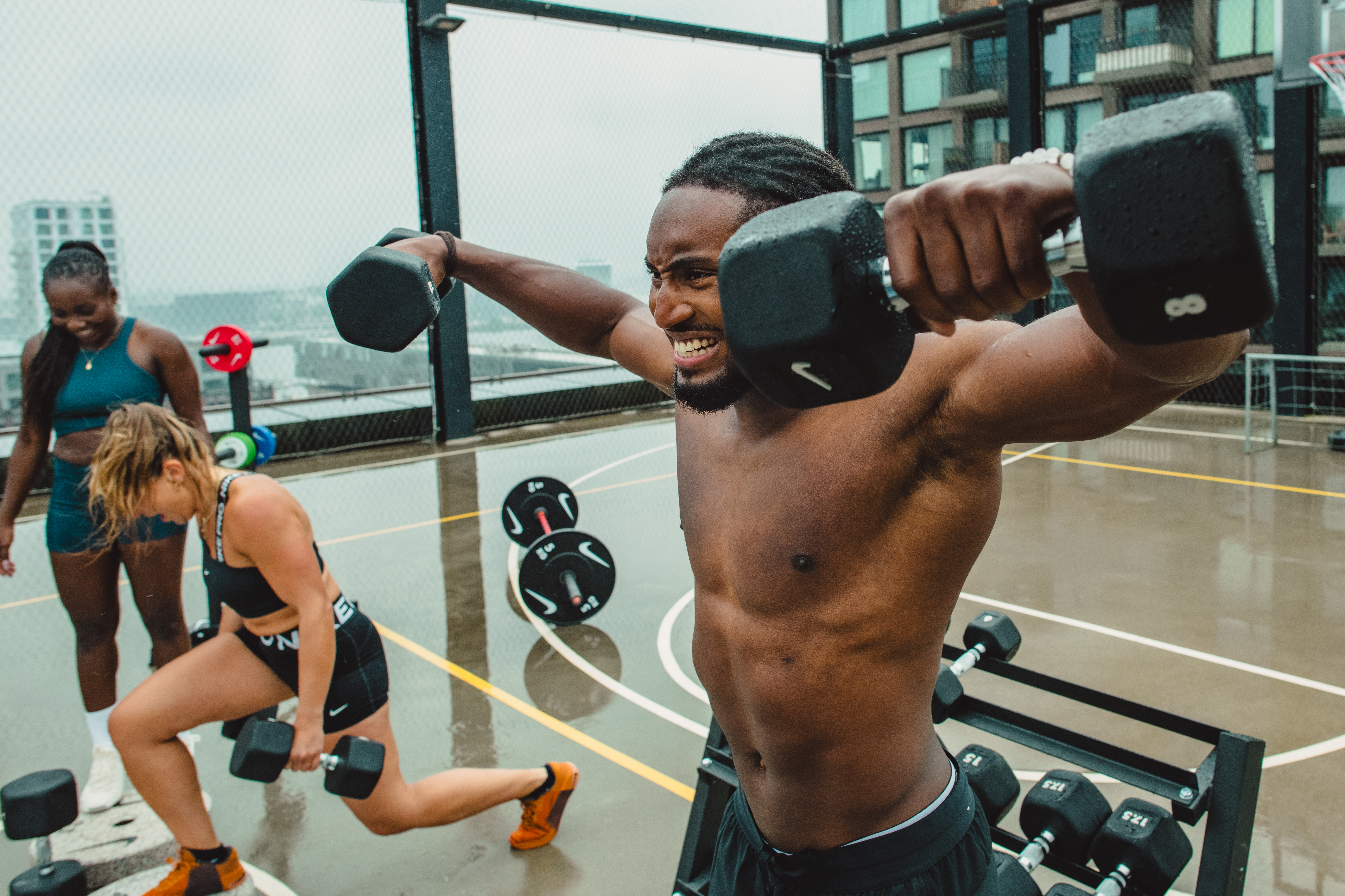 Nike Mancuerna Hexagonal 8 Kg, SURTIDO, hi-res