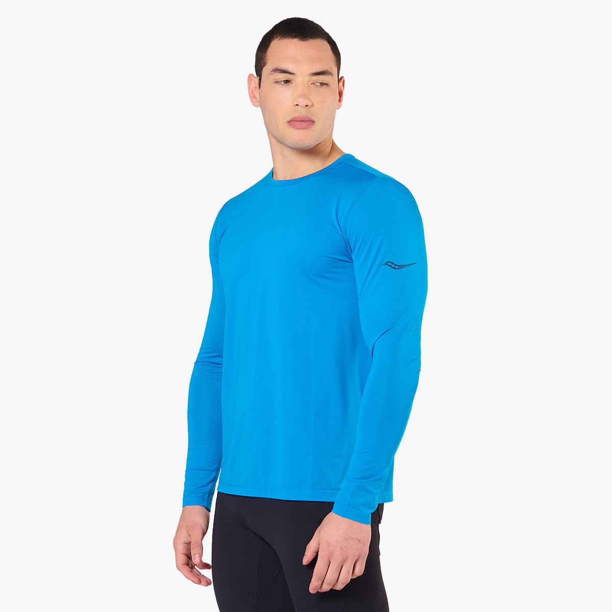 Saucony Polera Stopwatch, AZUL, hi-res