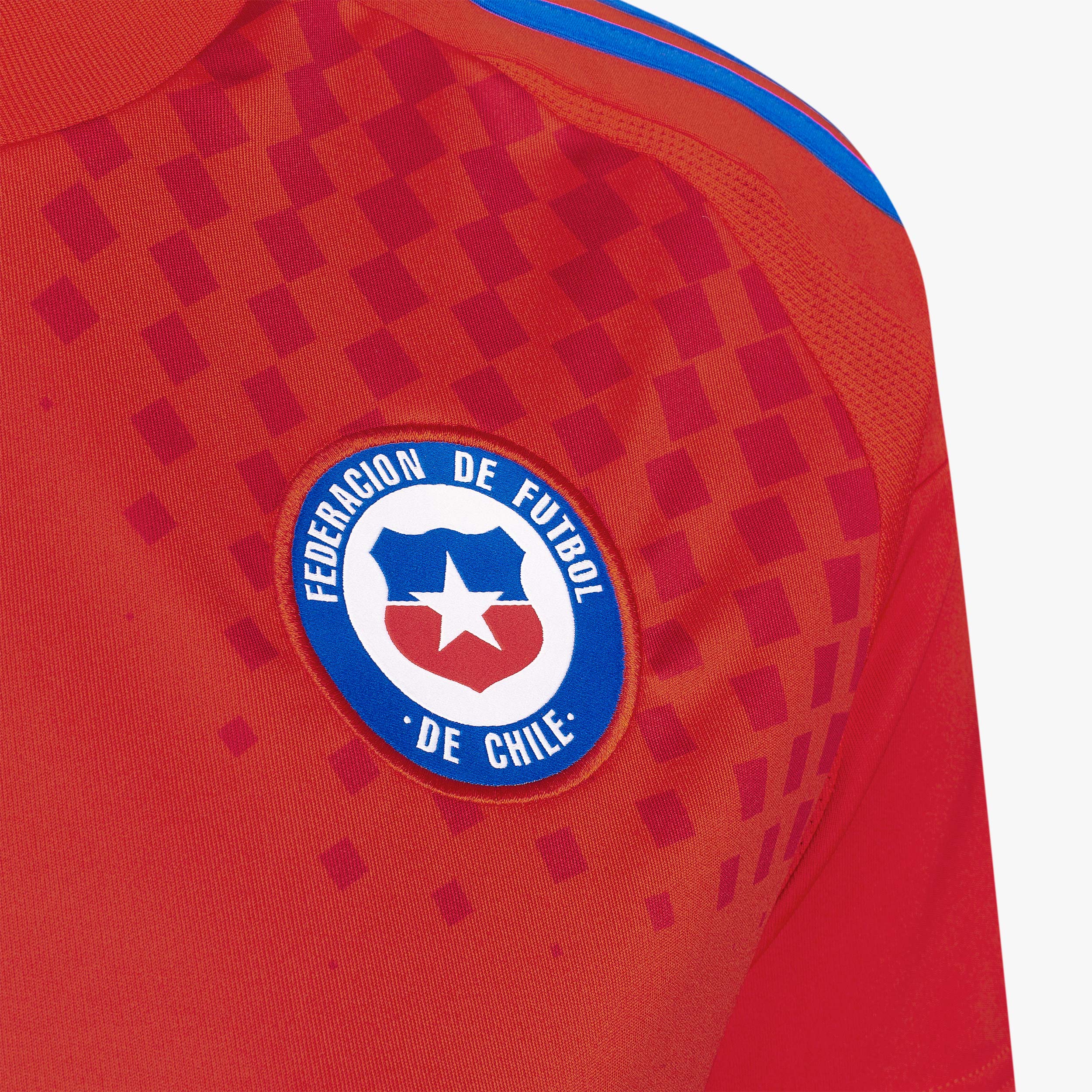 adidas Camiseta Chile Local 2024 Mujer, ROJO, hi-res