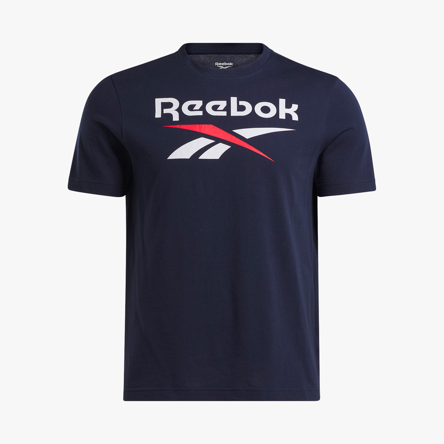 Reebok Polera Identity Big Logo, AZUL, hi-res