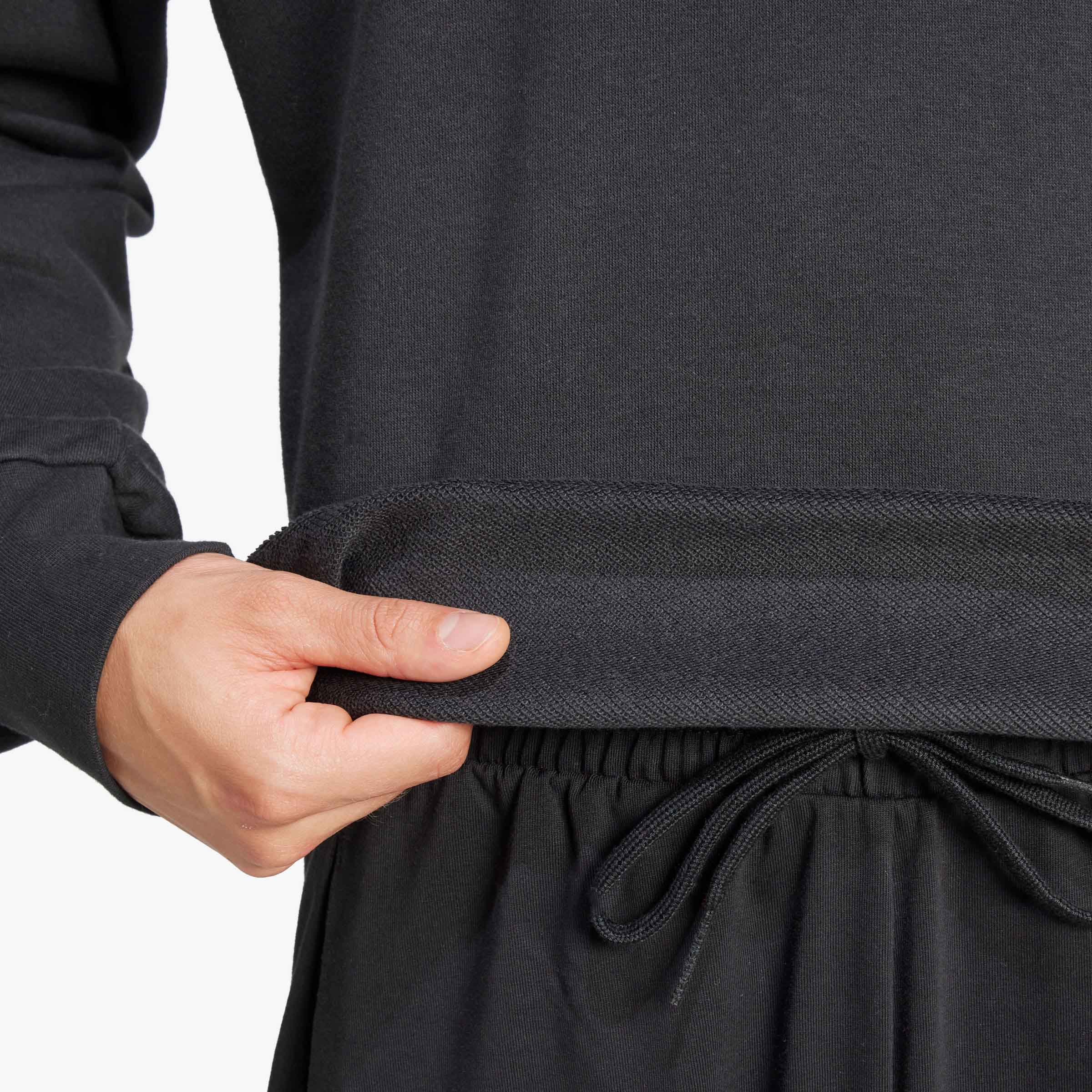 adidas Sudadera Essentials French Terry 3 bandas, NEGRO, hi-res