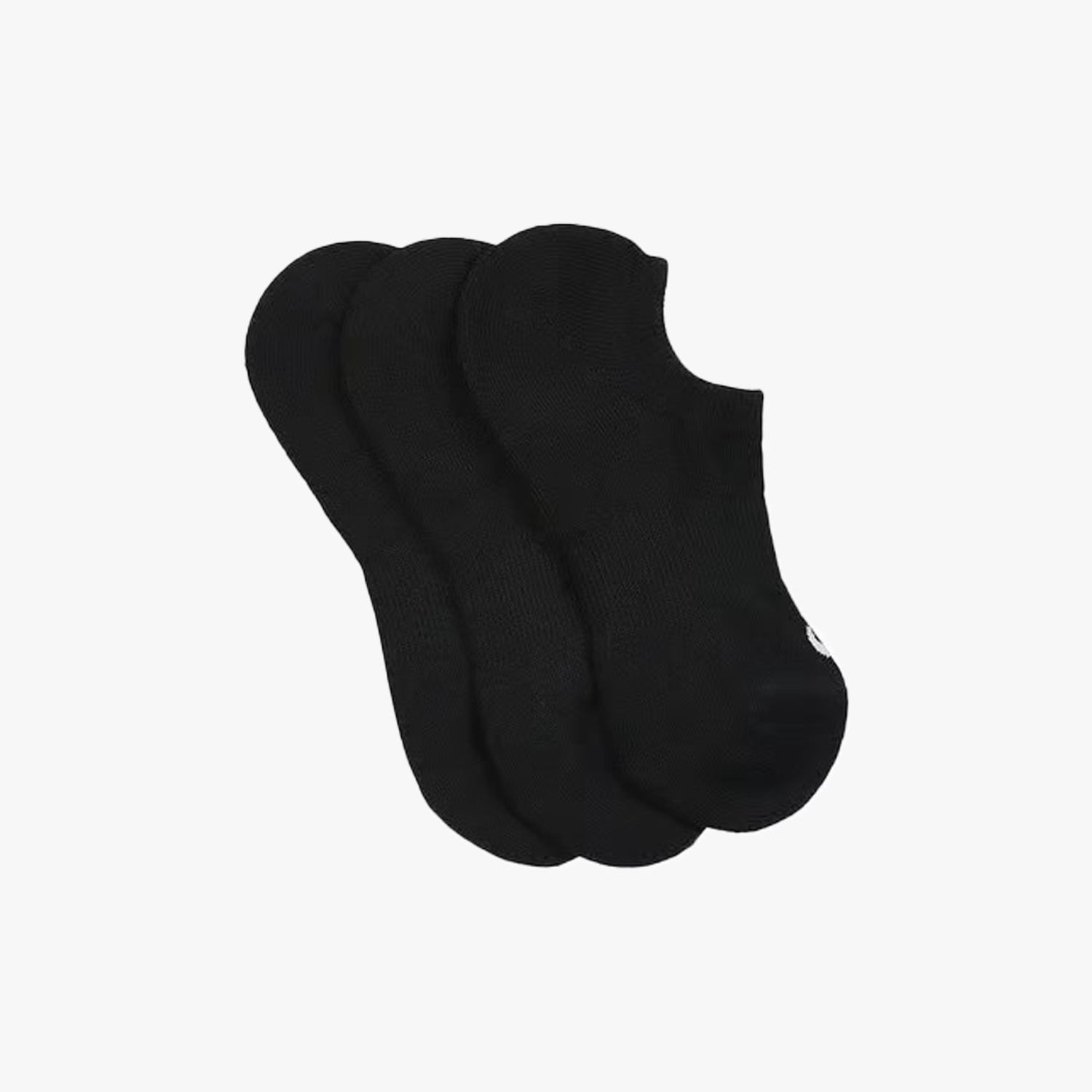 Asics Calcetines Ankle Pile Invisibles 3 Pares, NEGRO, hi-res