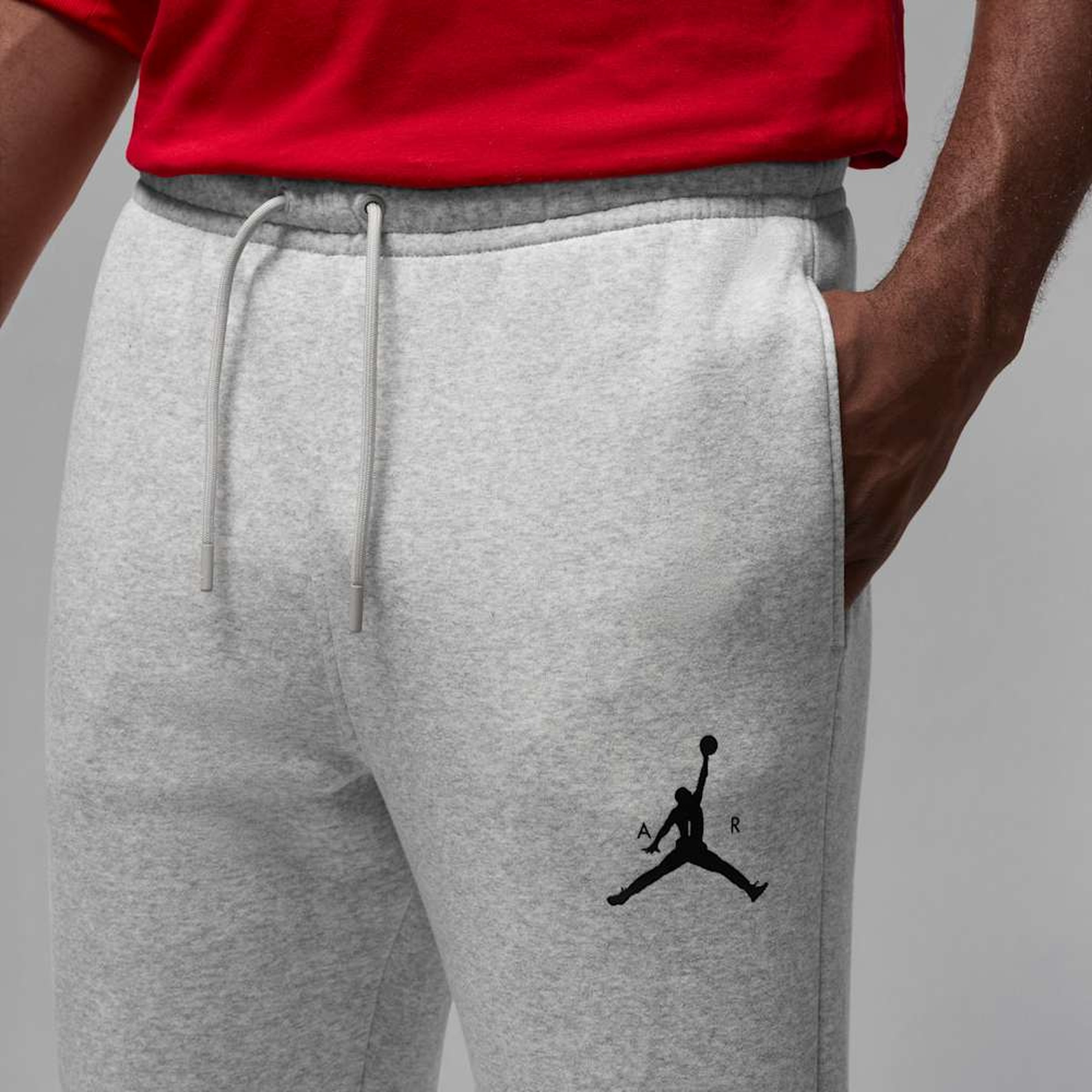 Jordan Pantal&oacute;n Jumpman Fleece, NEGRO, hi-res