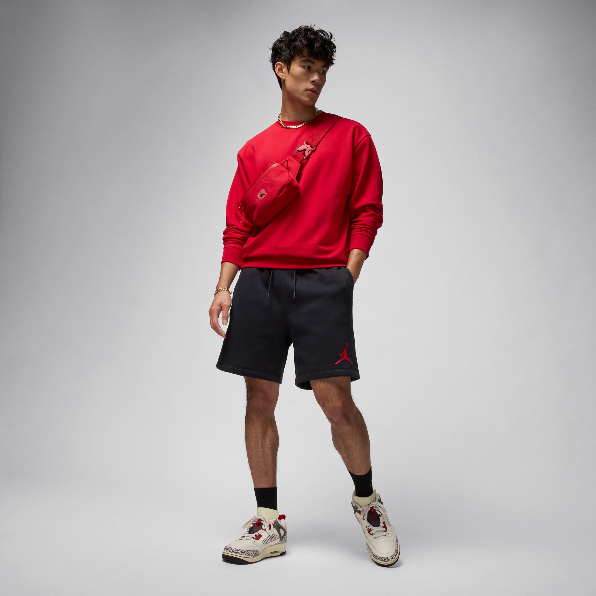 Jordan Jumpman Shorts, NEGRO, hi-res