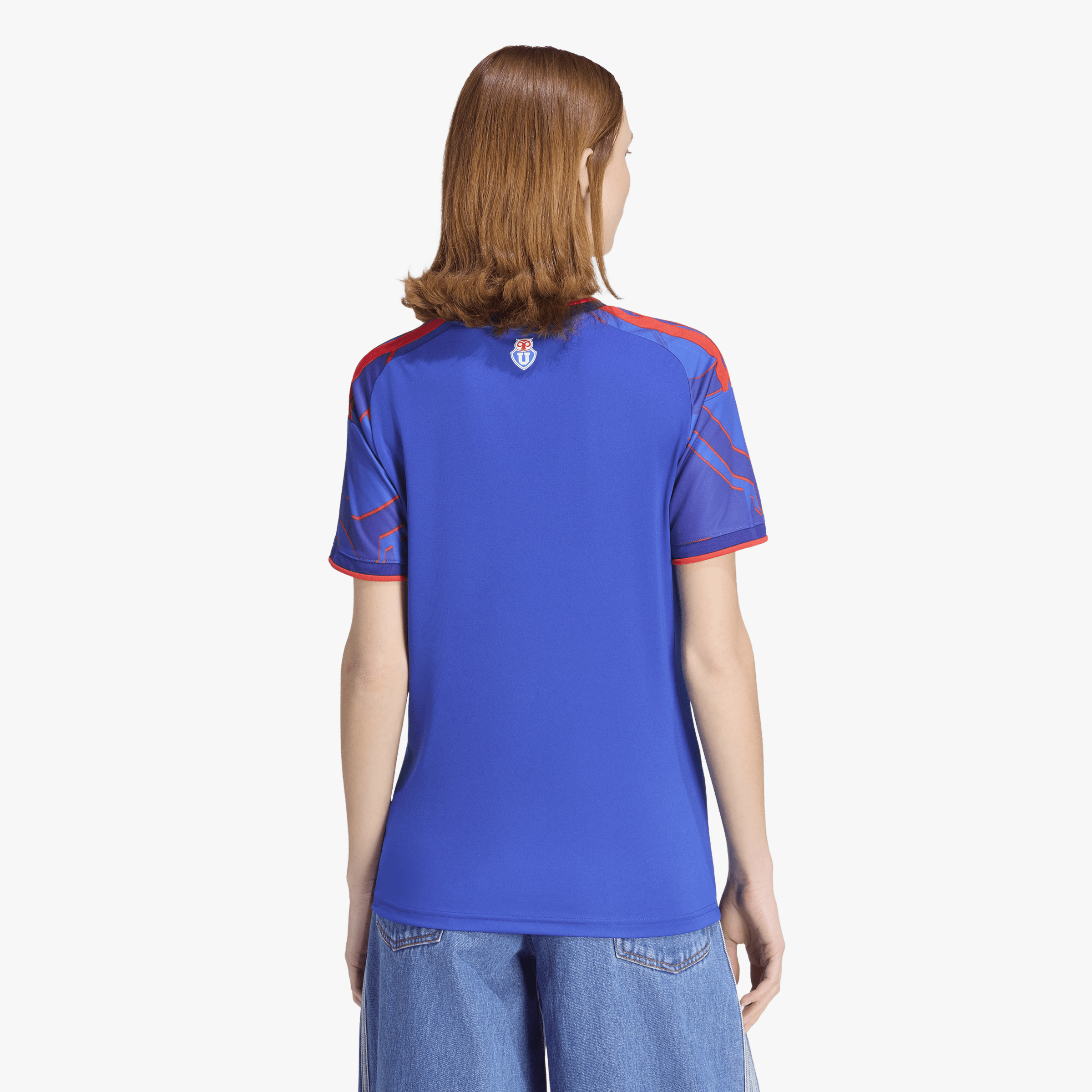 adidas Camiseta U de Chile Local 2026 Mujer, AZUL, hi-res