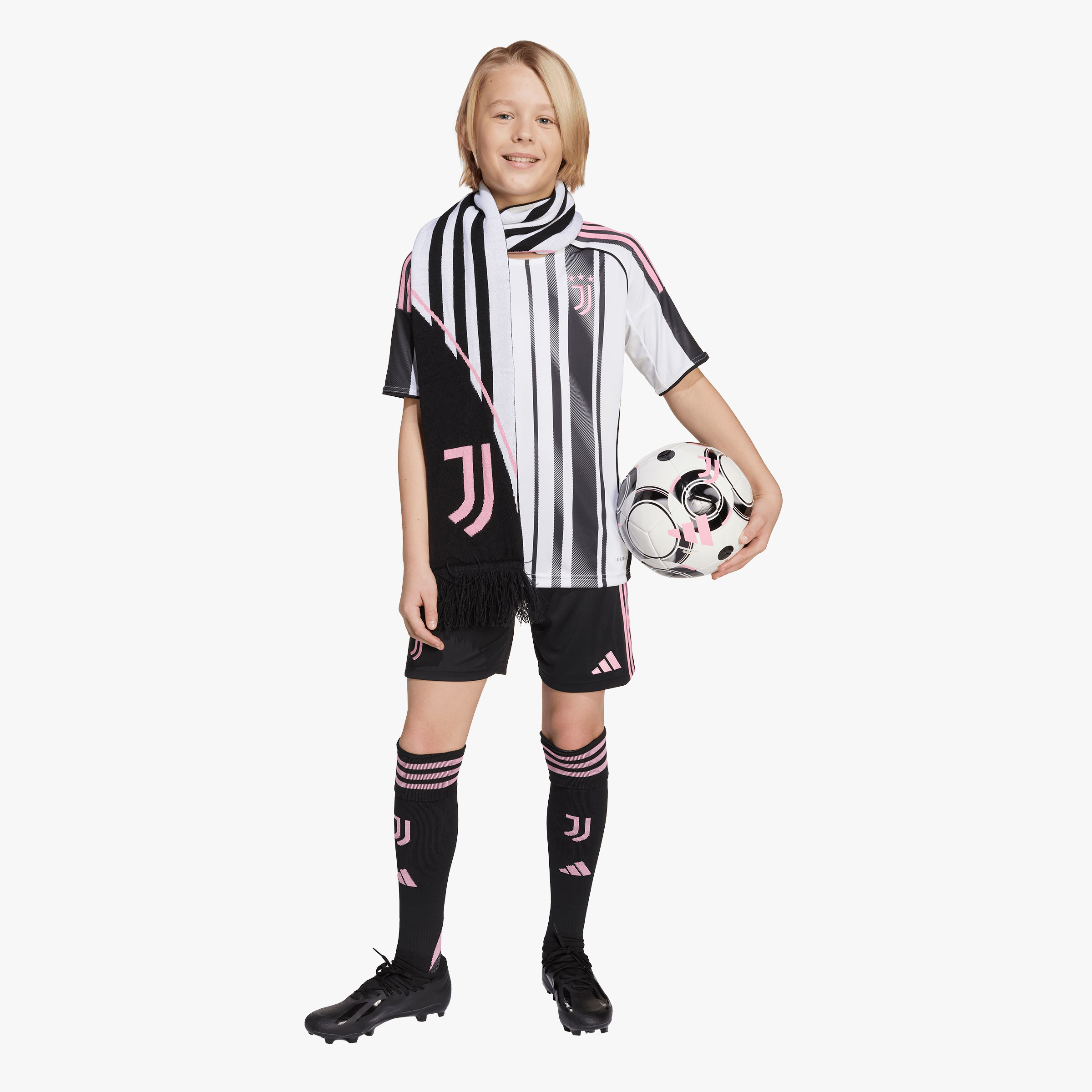 adidas Camiseta Juventus Local 25/26 Ni&ntilde;os, BLANCO, hi-res