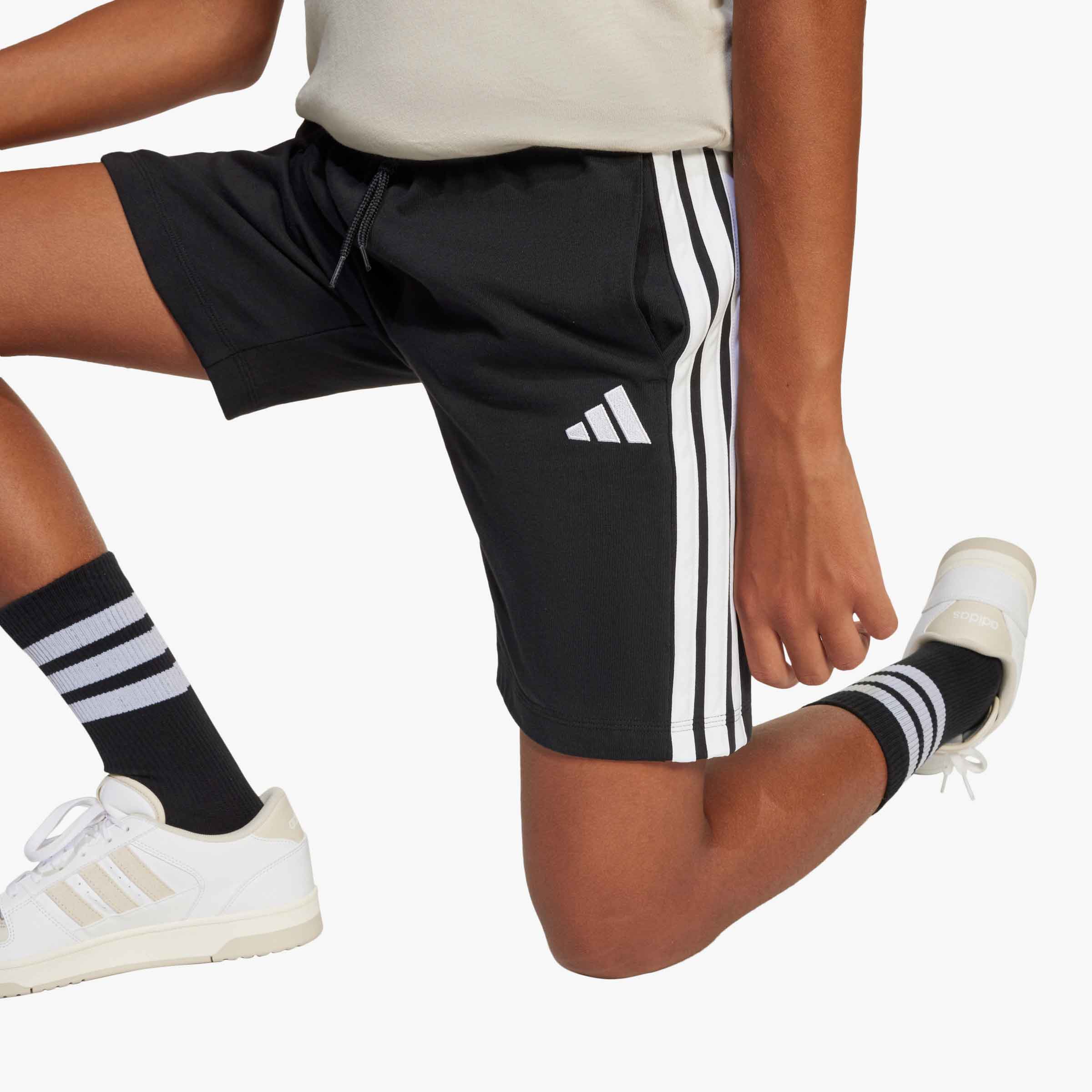 adidas Shorts Essentials Ni&ntilde;os, NEGRO, hi-res