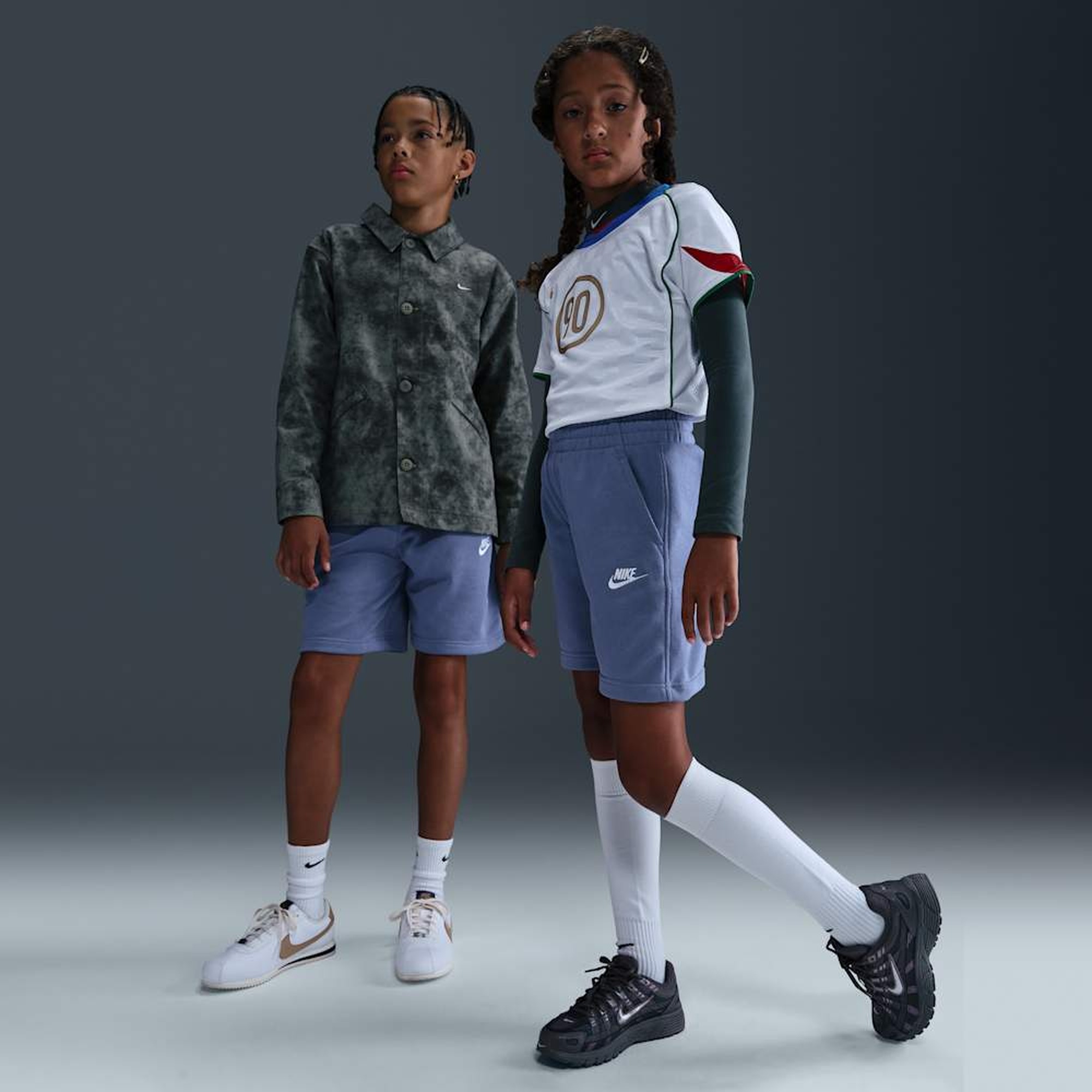 Nike Shorts Sportswear Club Fleece, AZUL, hi-res