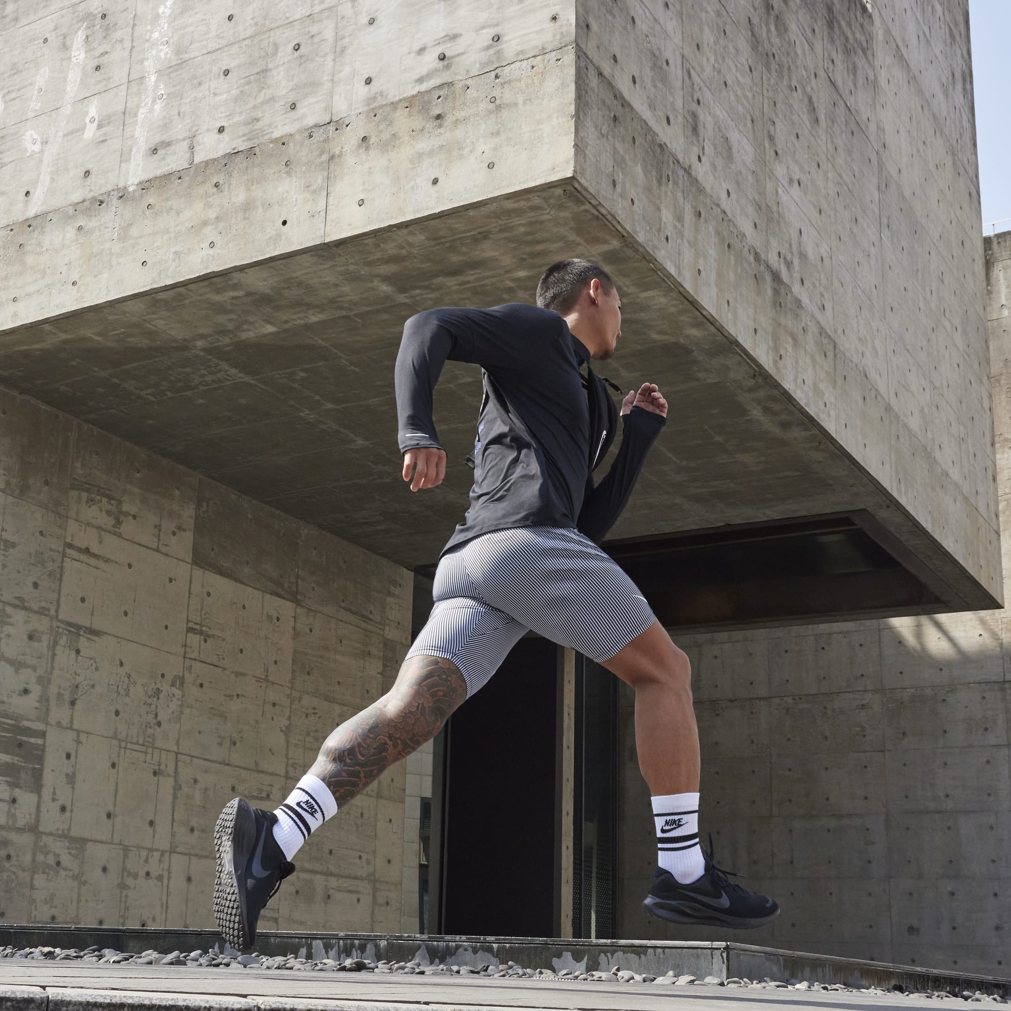 Nike Revolution 7, NEGRO, hi-res