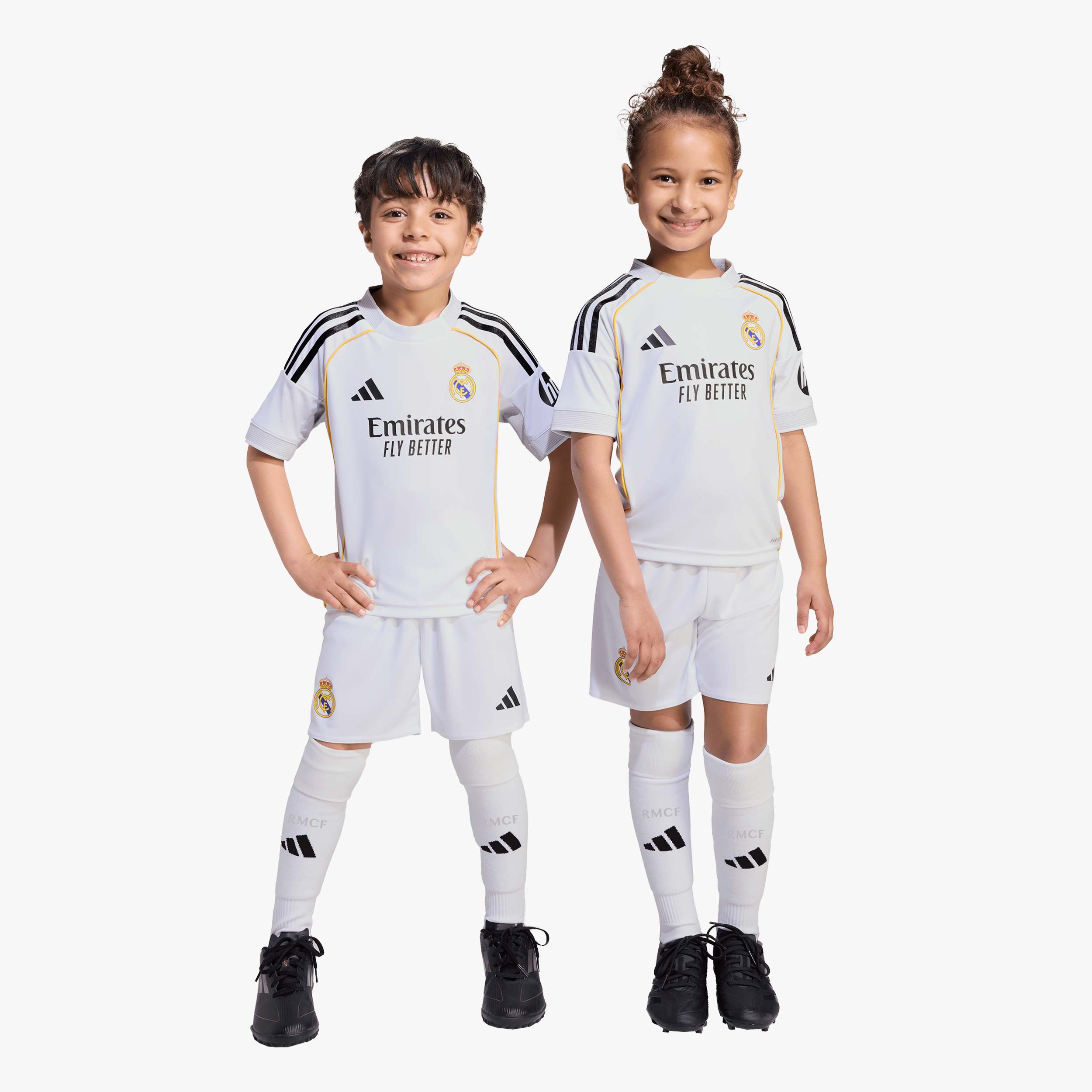 adidas Miniconjunto de local del Real Madrid 25/26, BLANCO, hi-res
