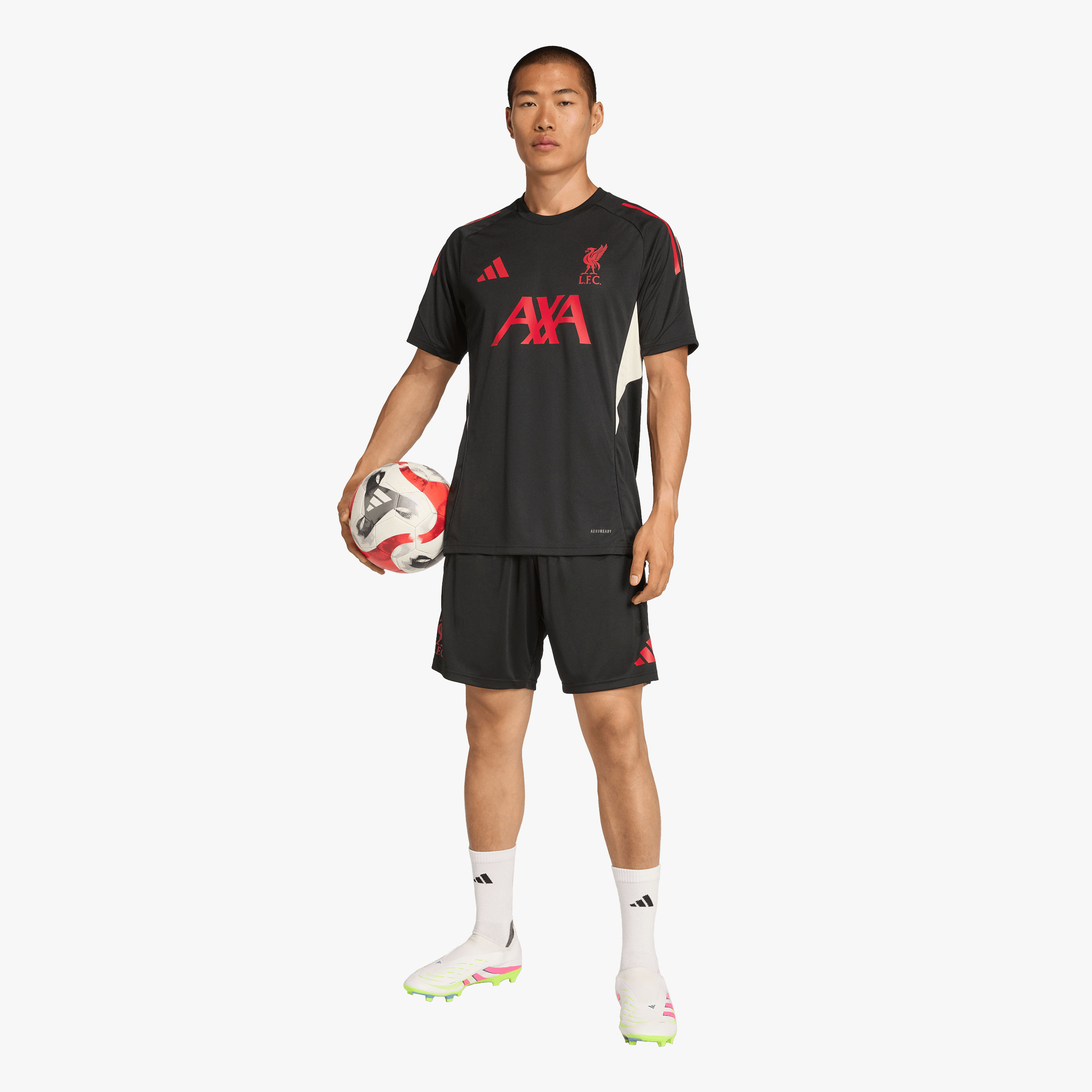 adidas Camiseta de Entrenamiento Liverpool FC Tiro 25 Competition, NEGRO, hi-res