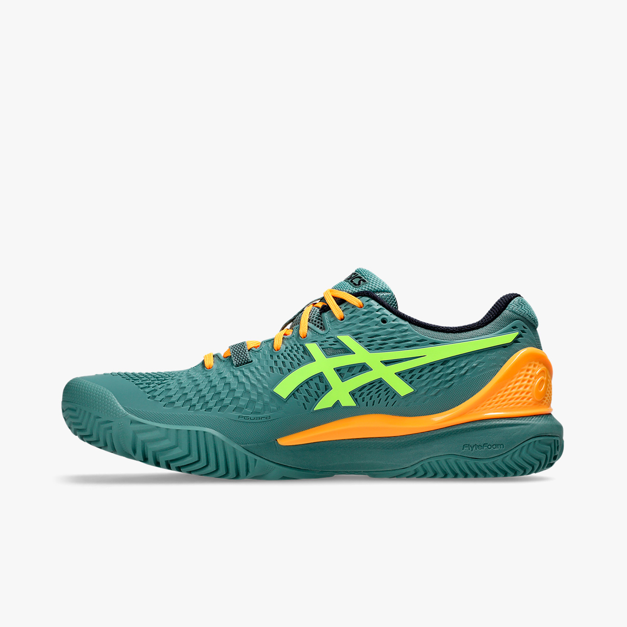 Asics Zapatillas Gel-Resolution 9 Padel, VERDE, hi-res