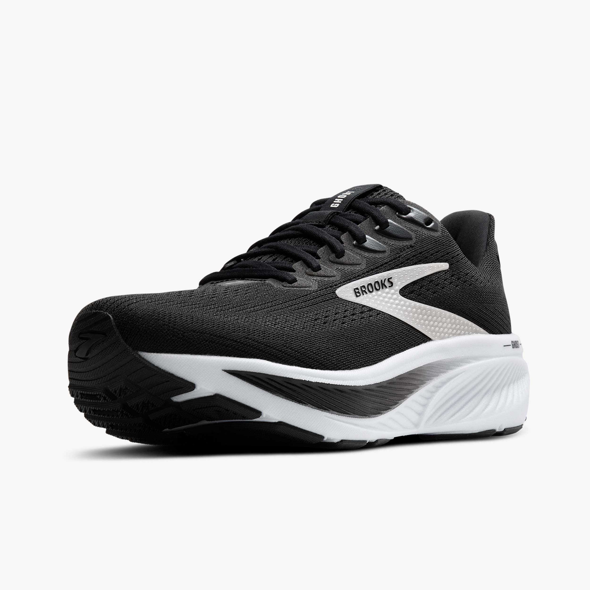 Brooks Zapatillas Ghost 17, NEGRO, hi-res