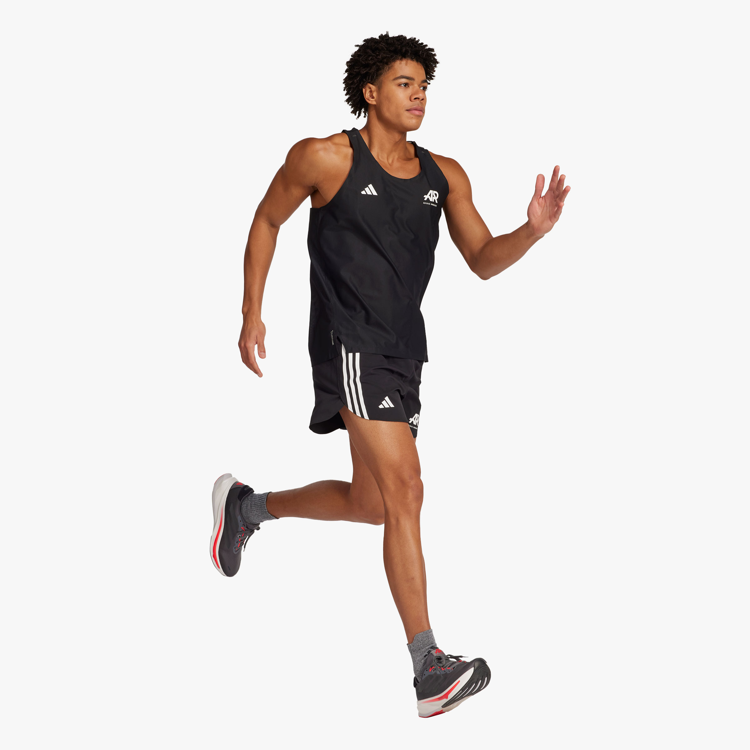 adidas Shorts Runners CLIMACOOL, NEGRO, hi-res