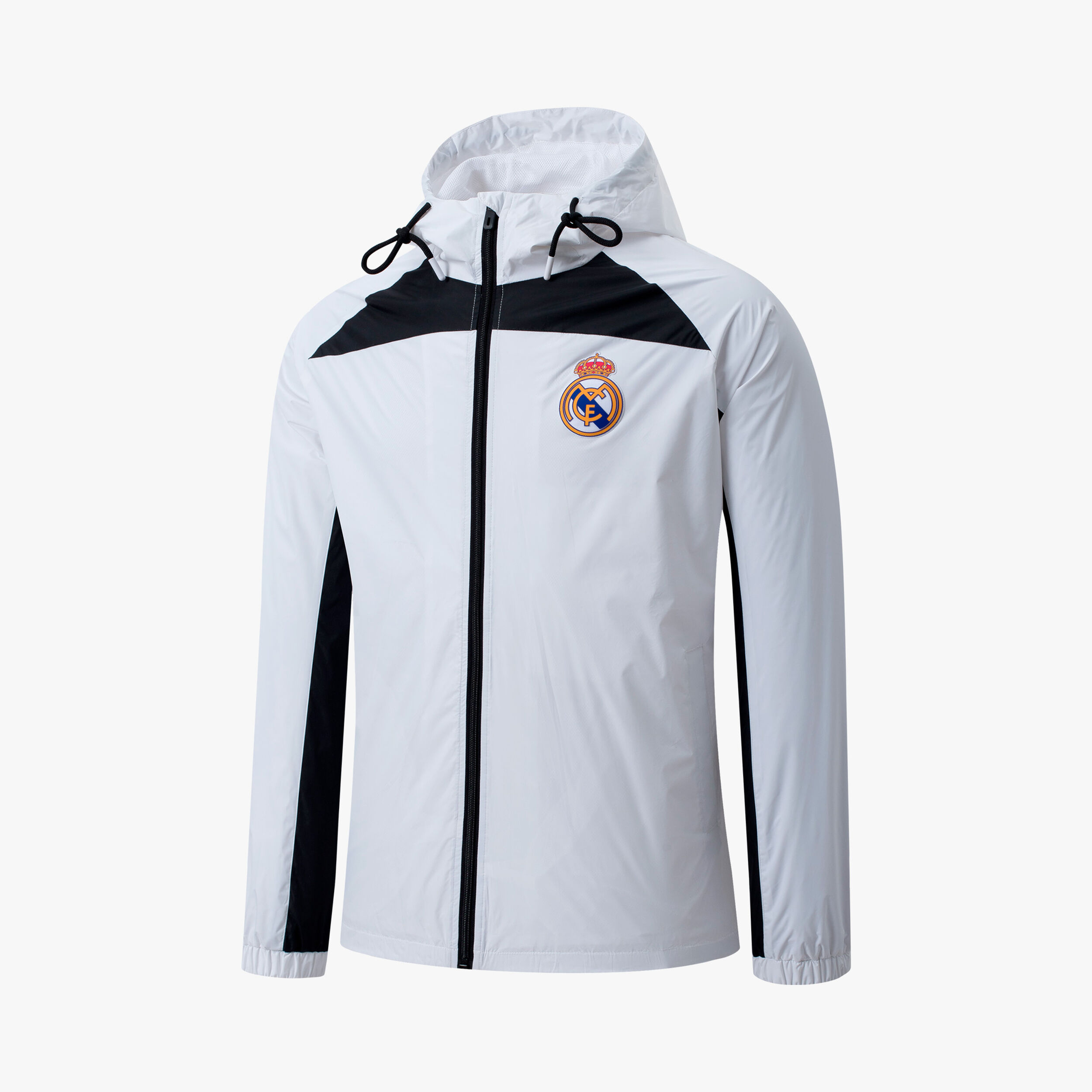 Real Madrid Chaqueta Cortaviento, BLANCO, hi-res