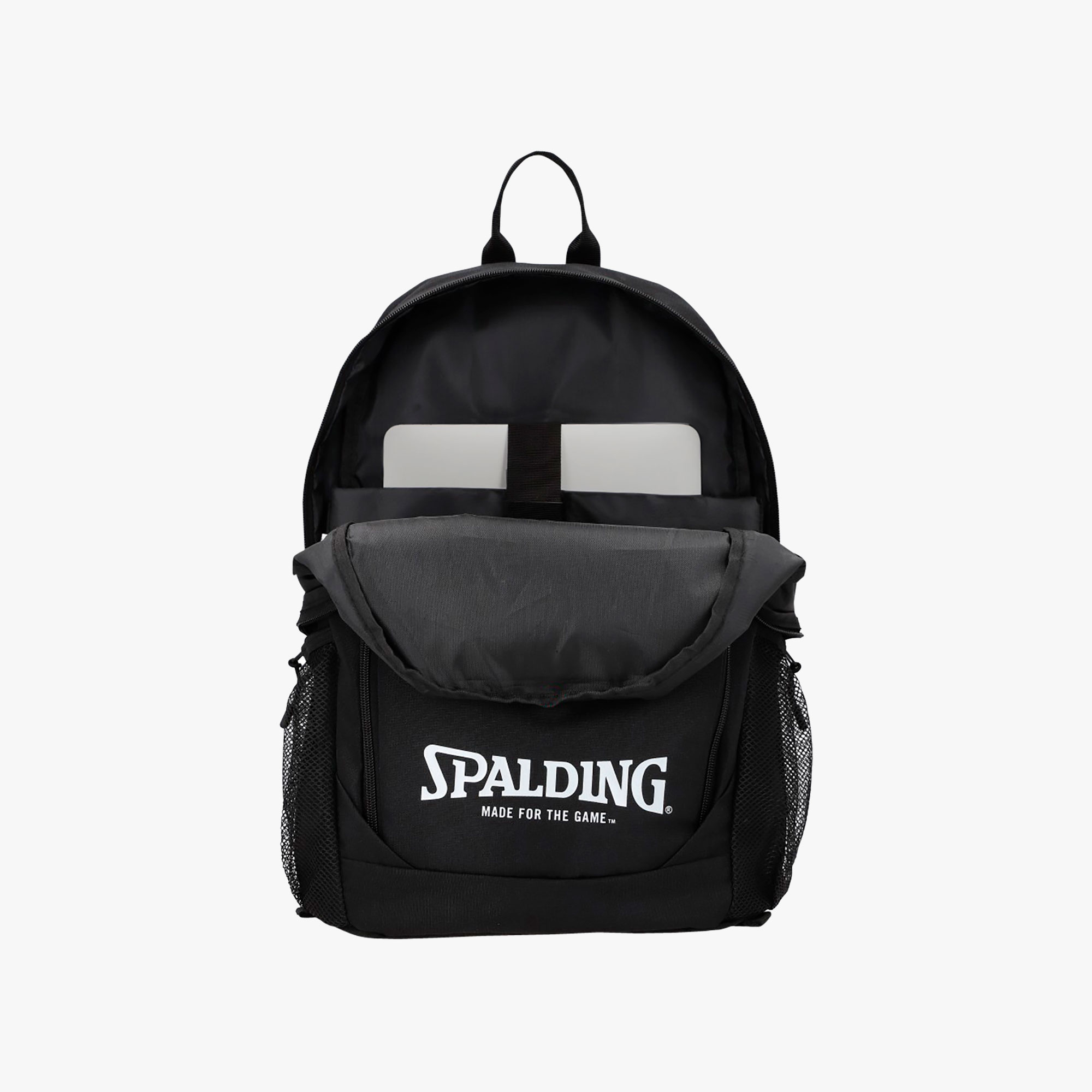 Spalding Mochila Logo 25L, NEGRO, hi-res