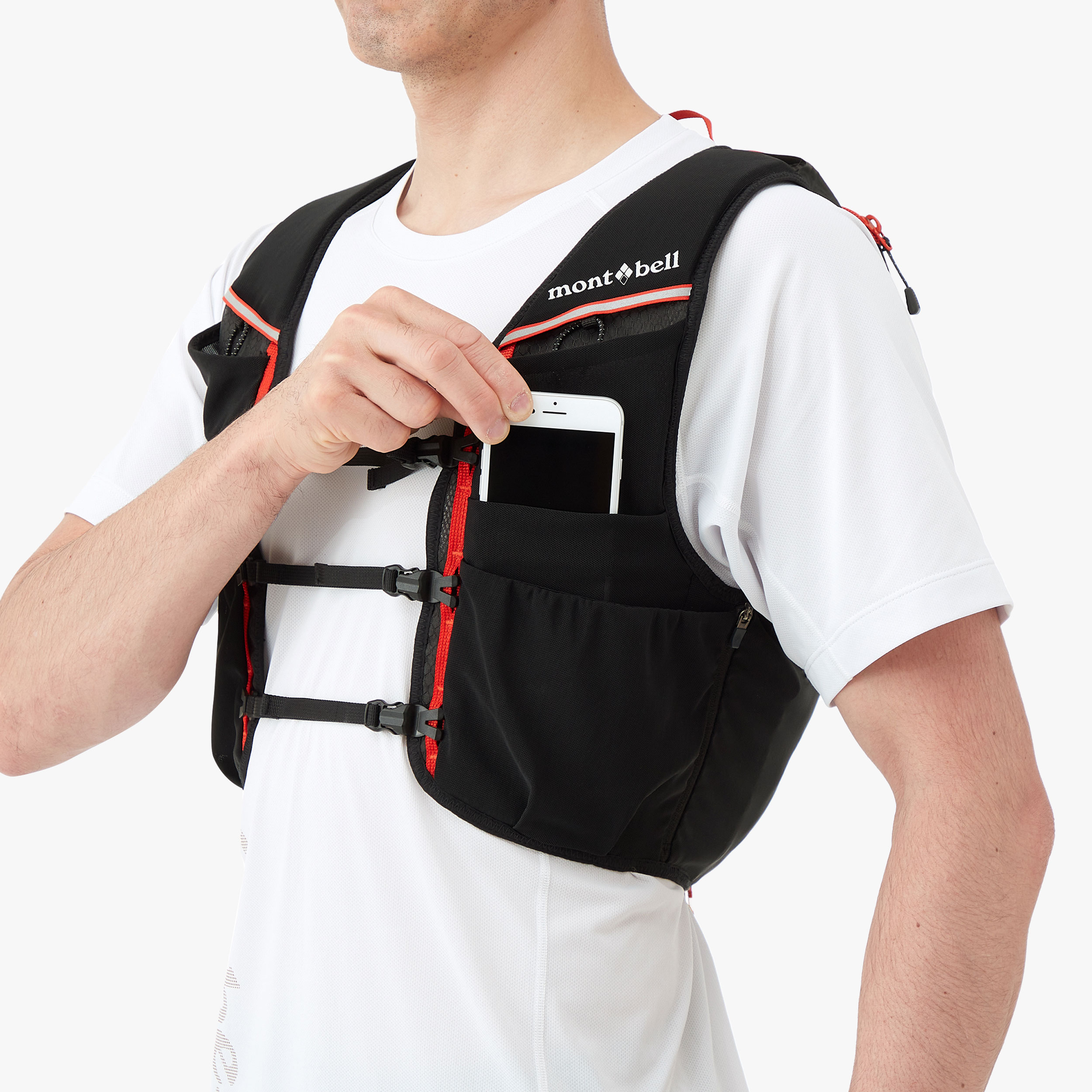 Mont-Bell Chaqueta Cross Runner Pack 3, NEGRO, hi-res