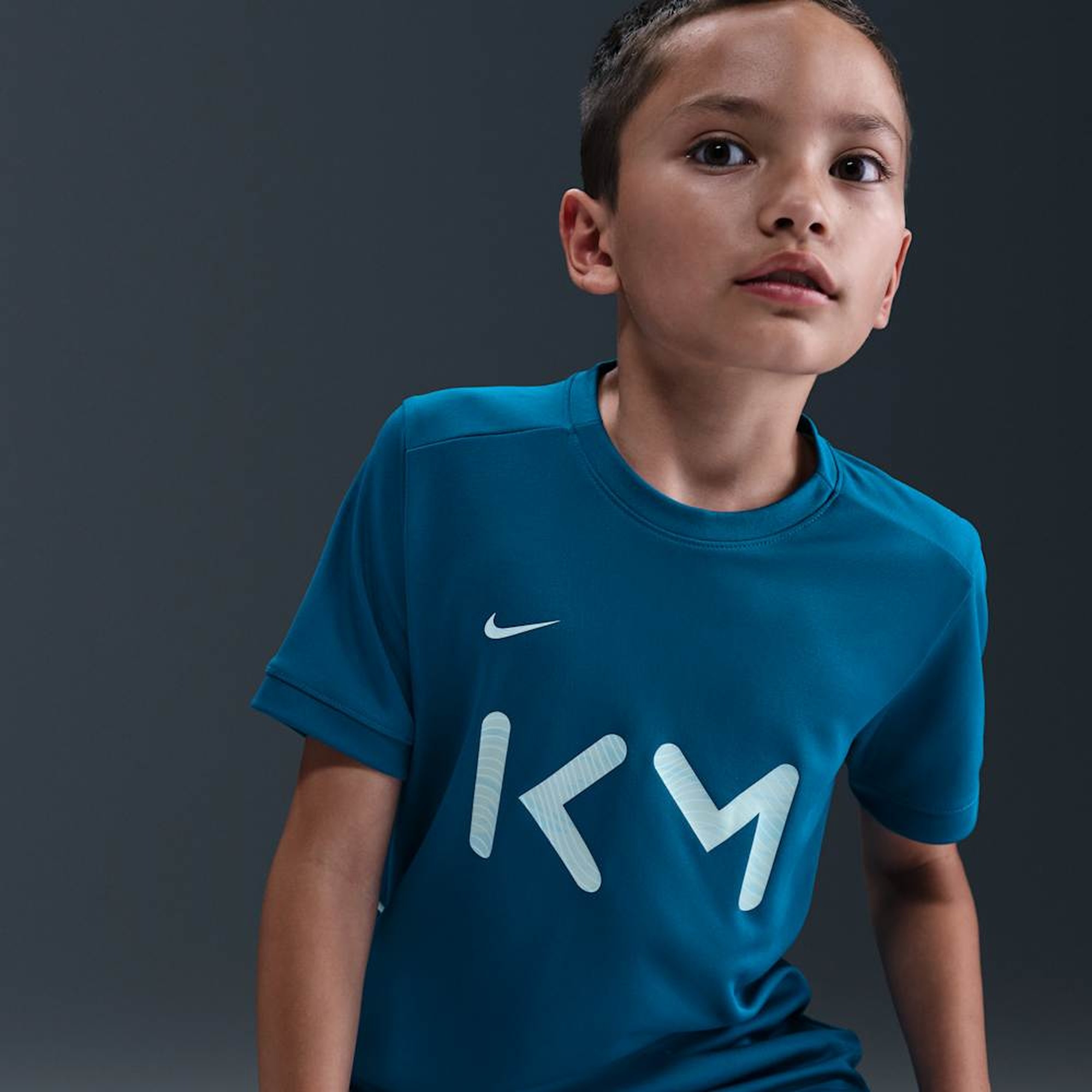 Nike Camiseta Kylian Mbappé Academy, VERDE, hi-res