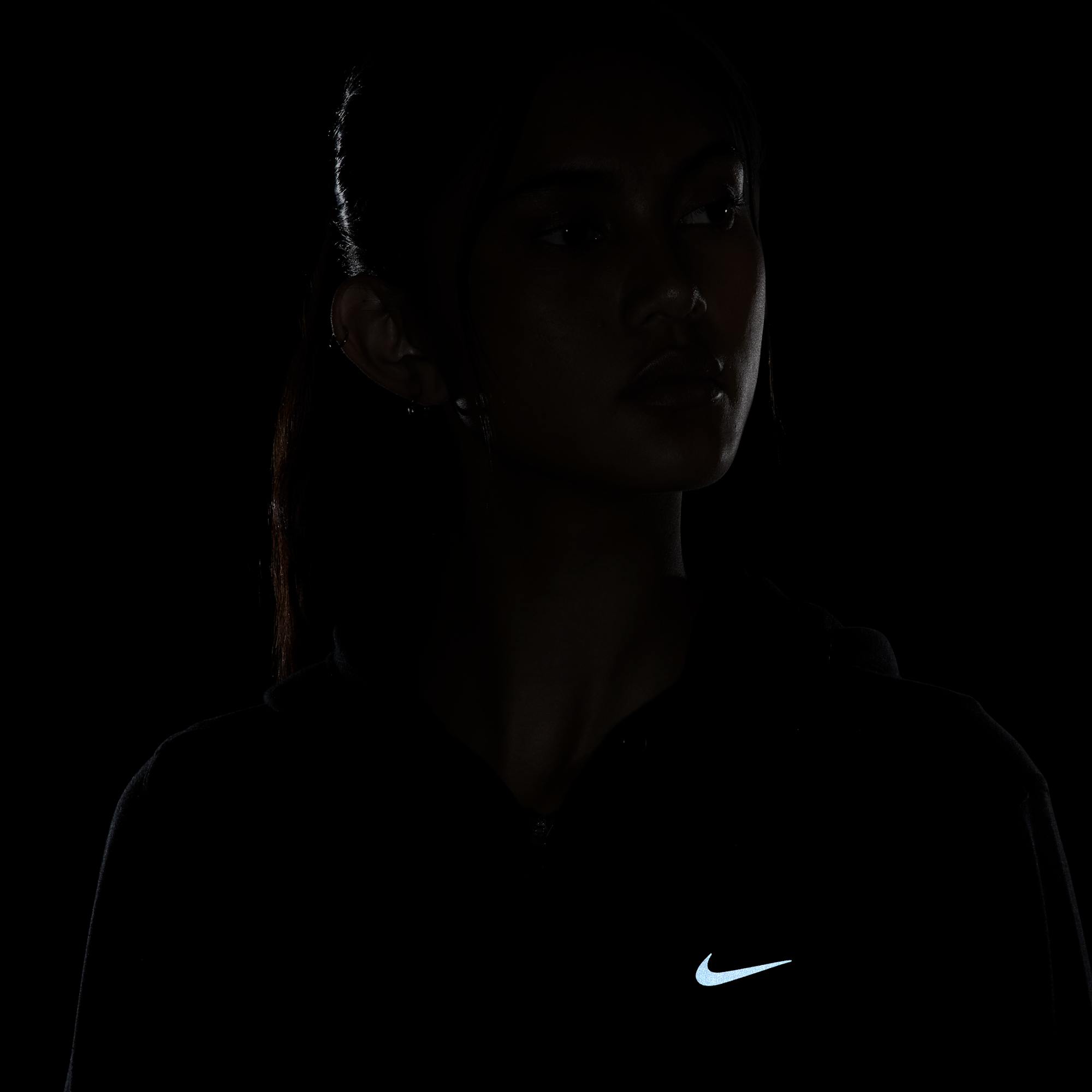 Nike Dri-FIT One, NEGRO, hi-res