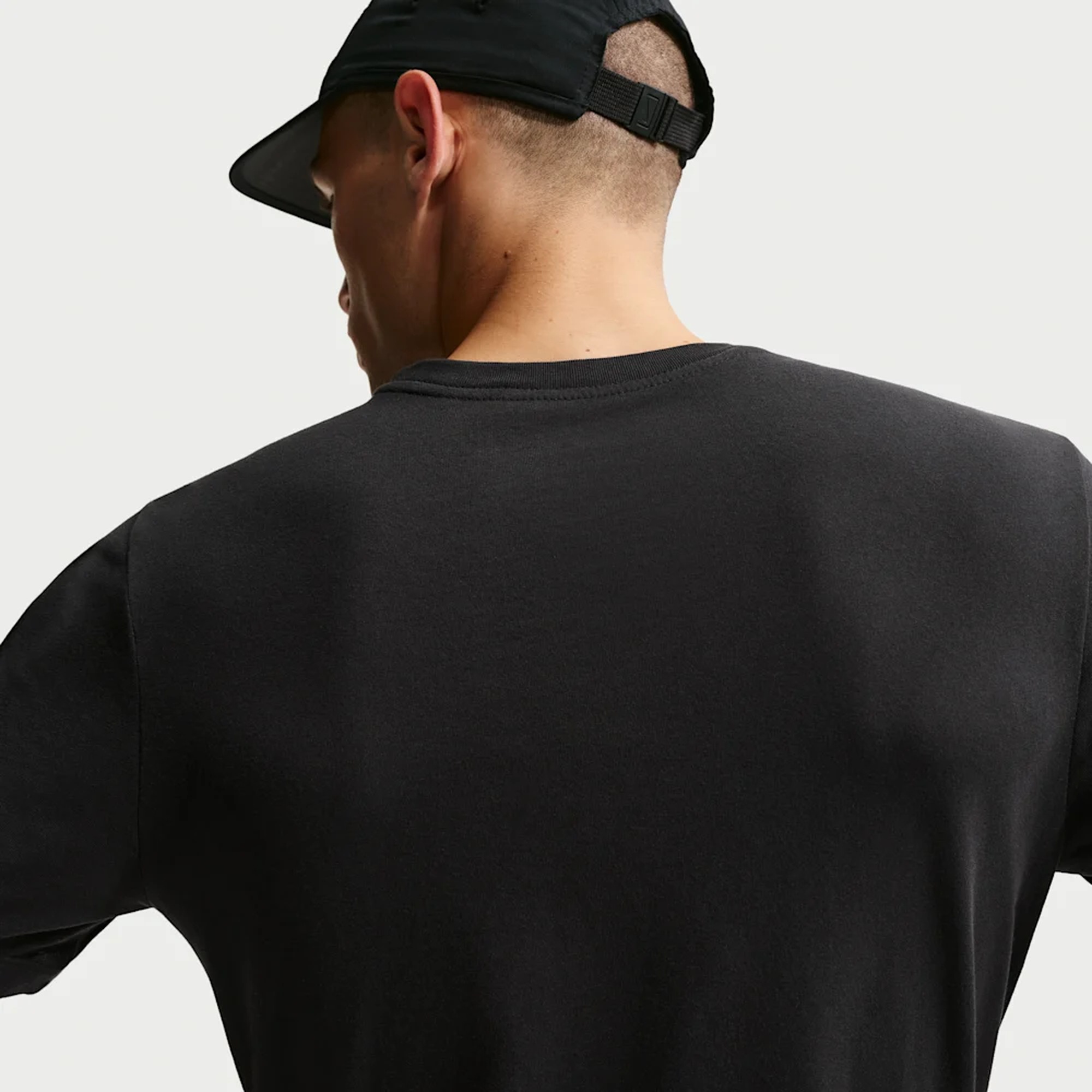Nike Polera Dri-FIT Big Logo, NEGRO, hi-res