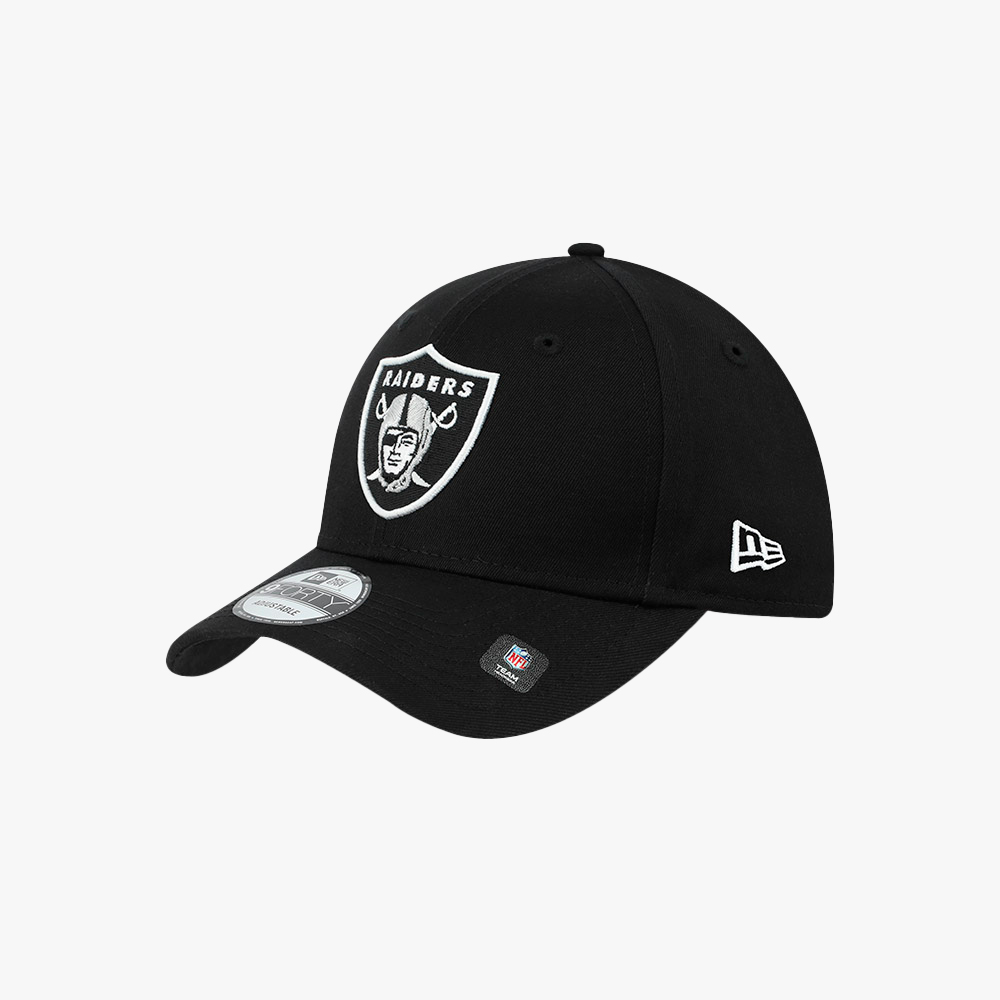 New Era Jockey Las Vegas Raiders NFL 9Forty, NEGRO, hi-res