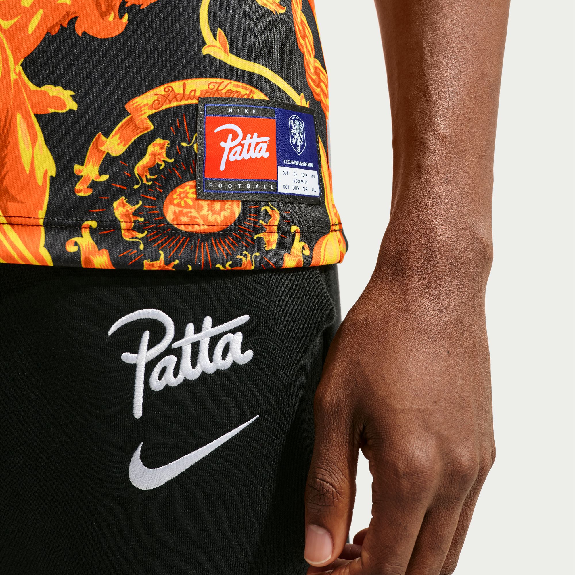 Nike Polera Netherlands x Patta, NEGRO, hi-res