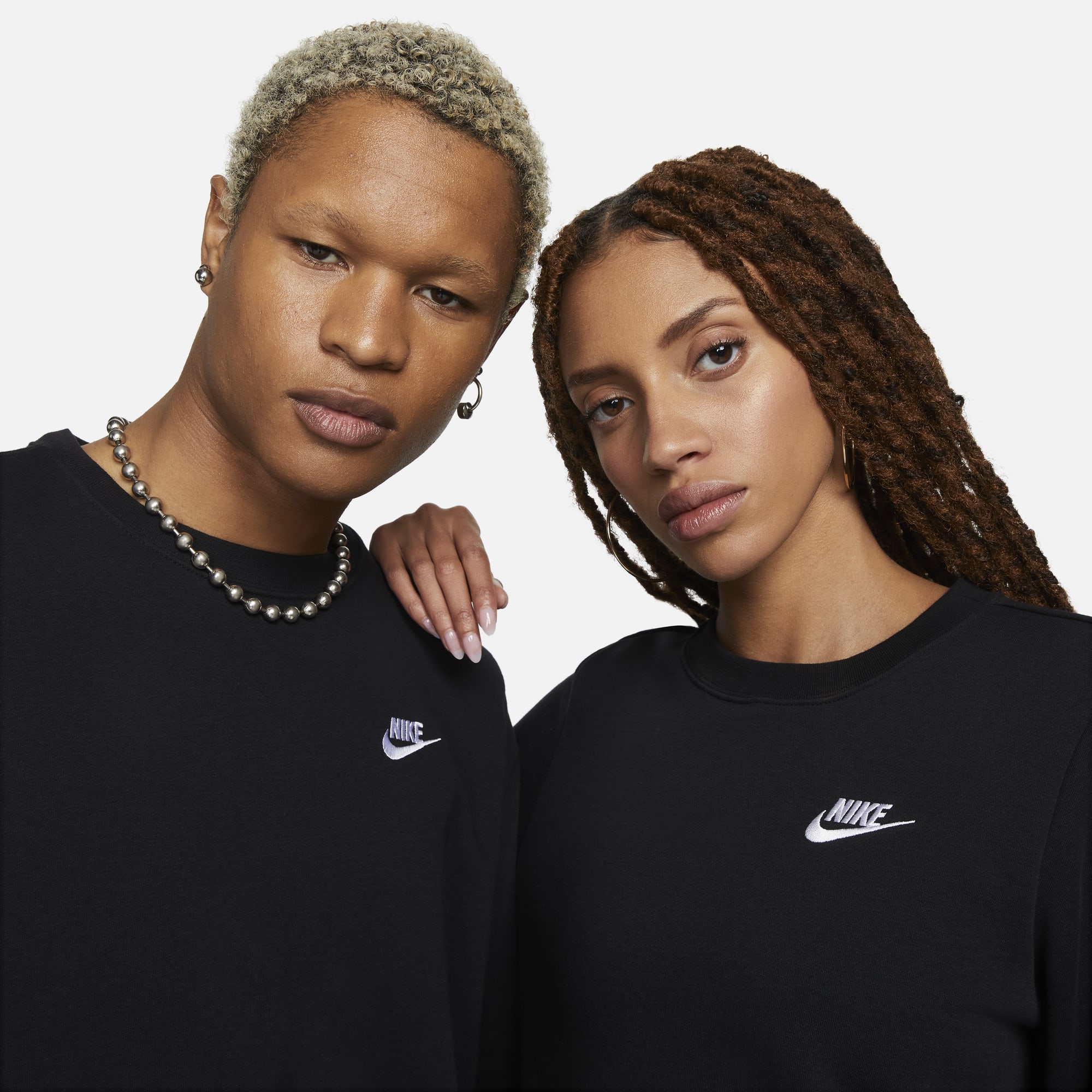 Nike Poler&oacute;n Sportswear Club Fleece, NEGRO, hi-res
