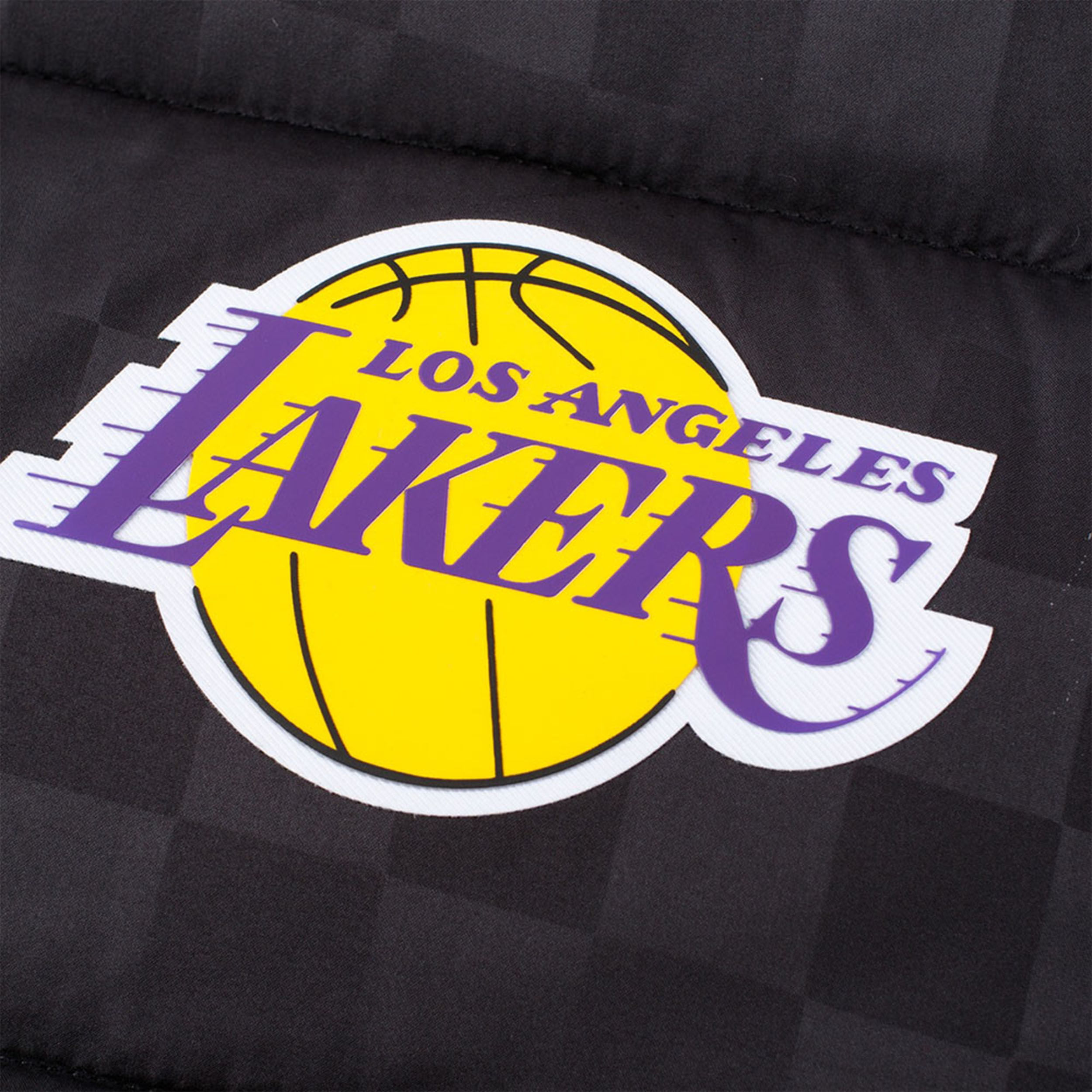 NBA Chaqueta Los Angeles Lakers, NEGRO, hi-res