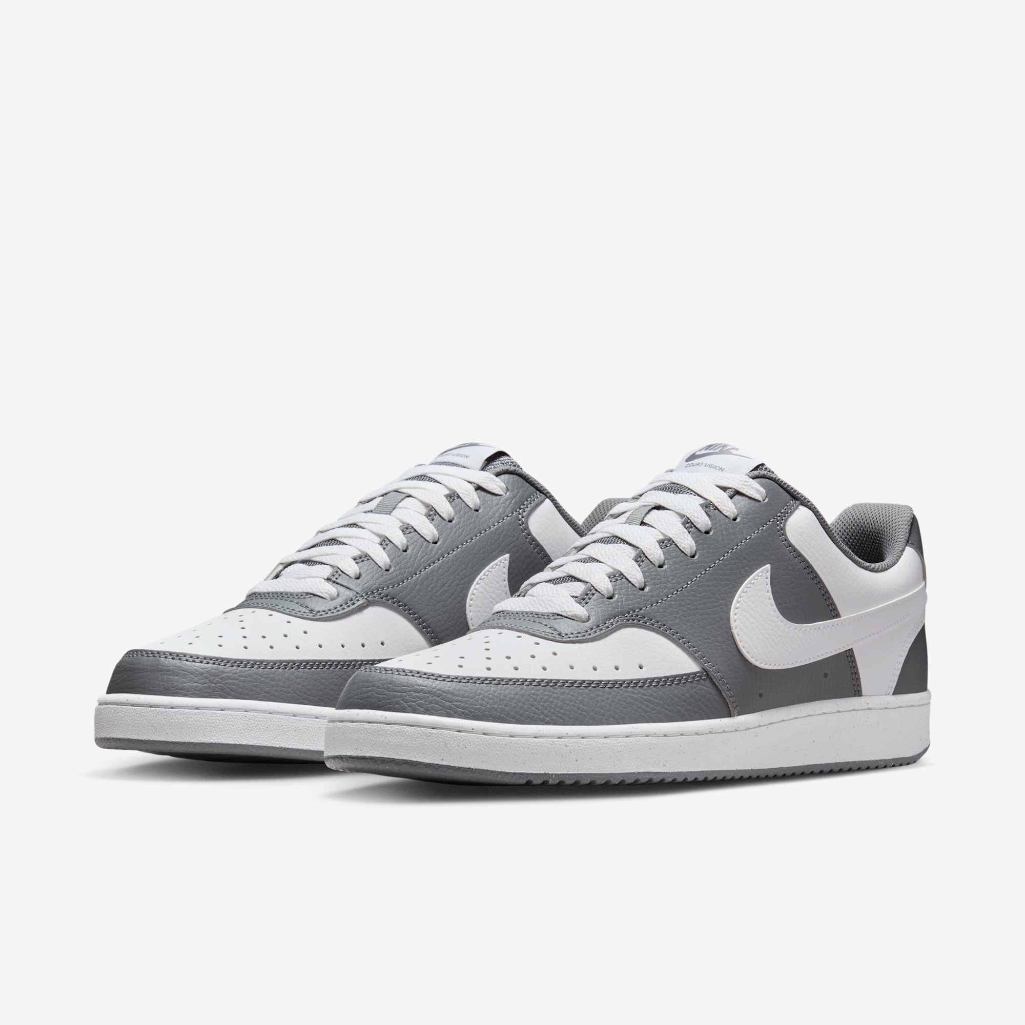Nike Court Vision Low, NEGRO, hi-res