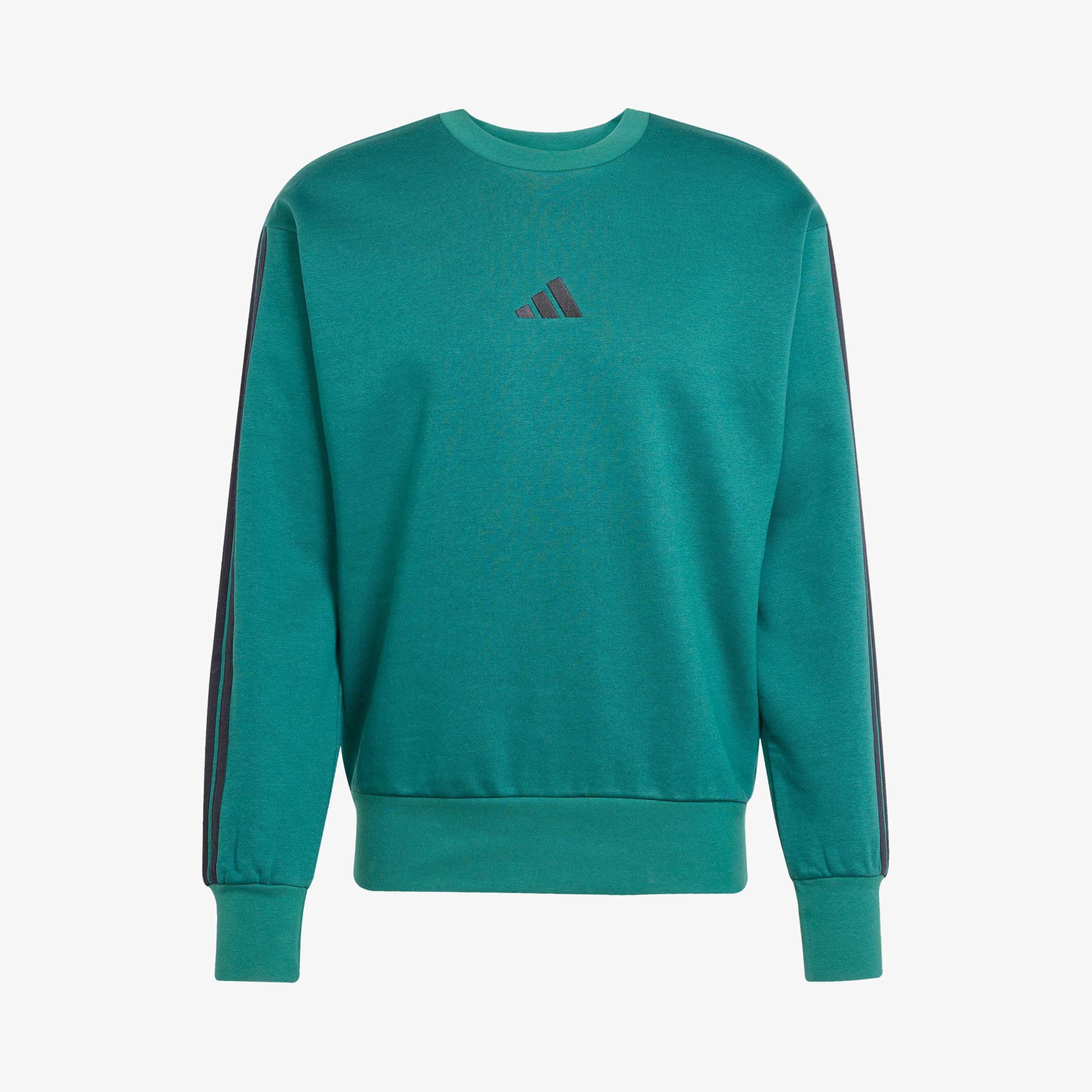 adidas Poler&oacute;n Essentials Fleece 3 Tiras, VERDE, hi-res