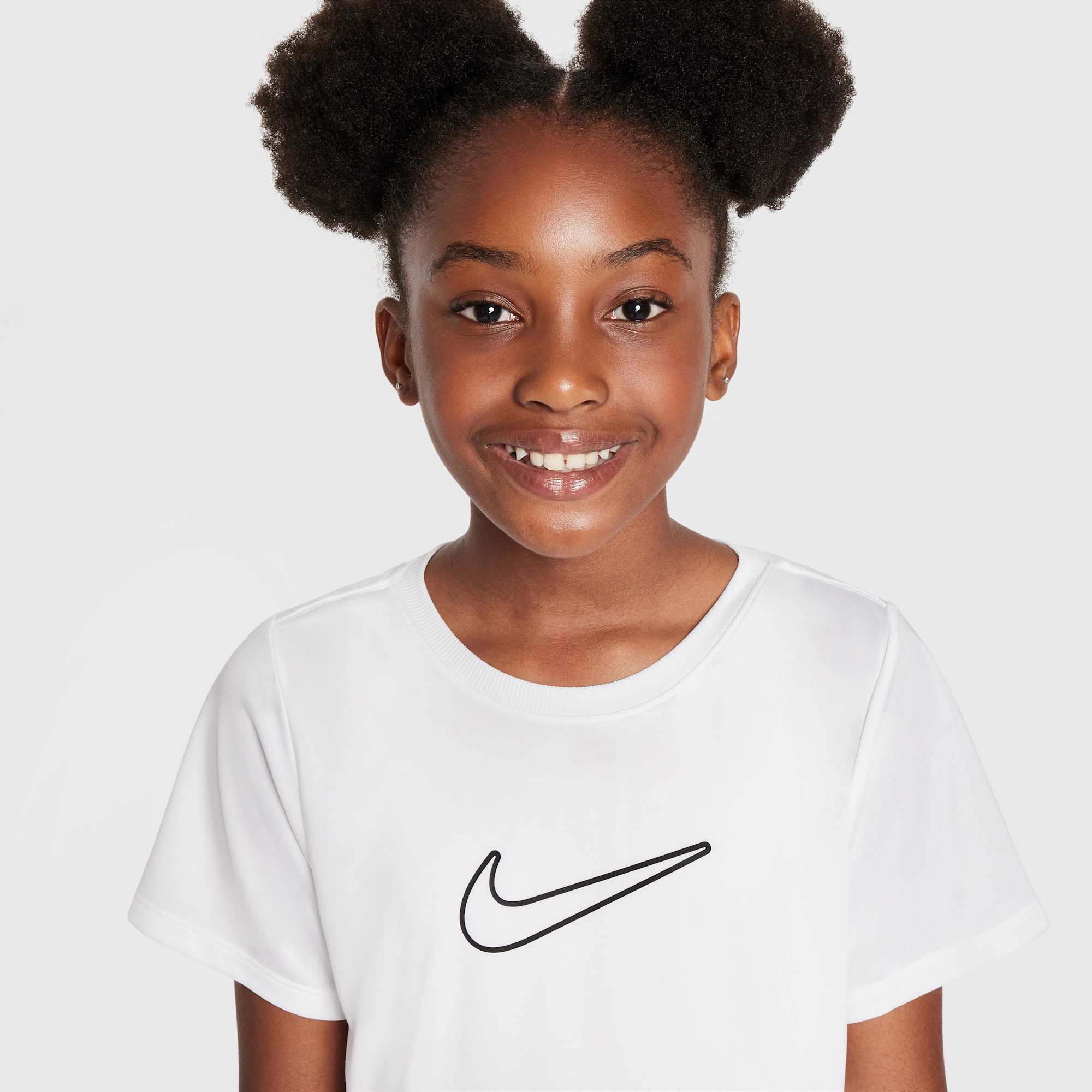 Nike Polera One Fitted, BLANCO, hi-res