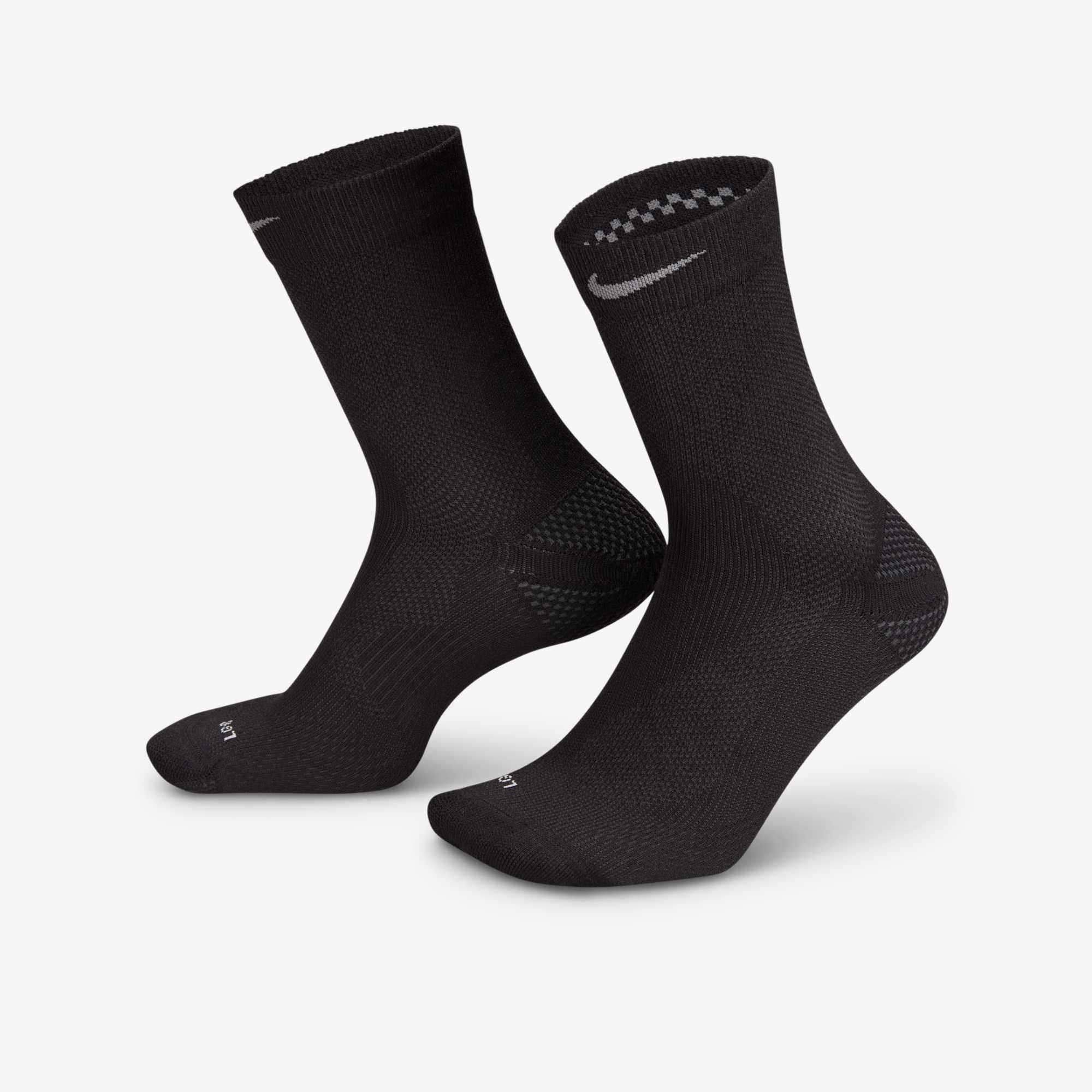 Nike Calcetines Running Lightweight Largos 1 Par, NEGRO, hi-res