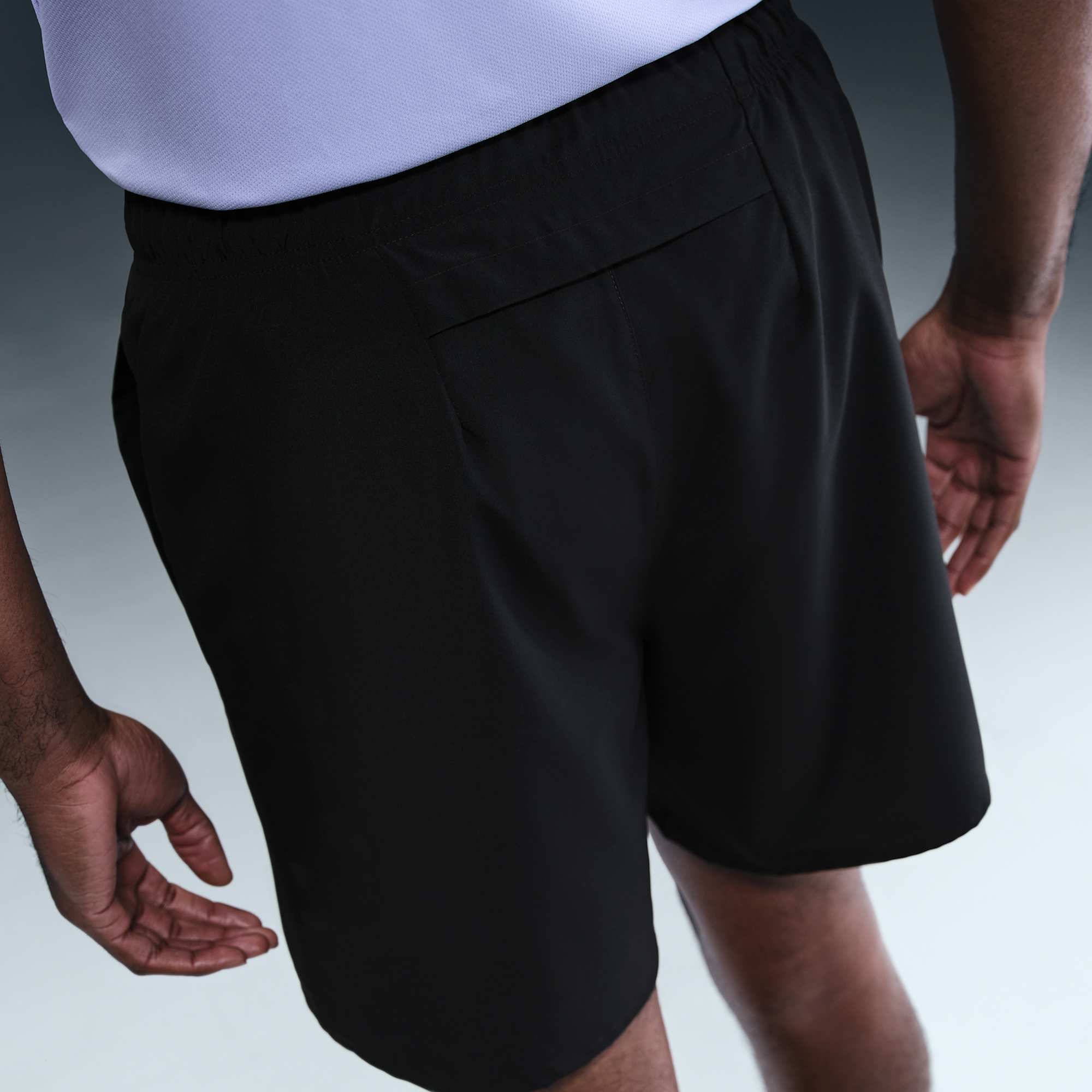 Nike Shorts Challenger, NEGRO, hi-res