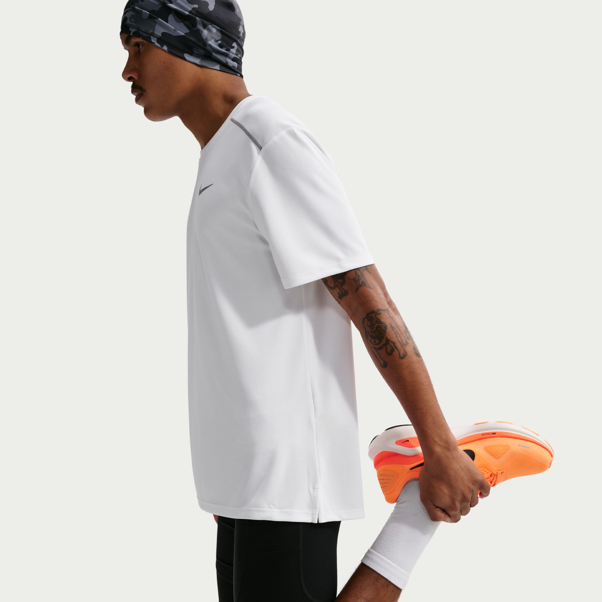 Nike Polera Miler, BLANCO, hi-res