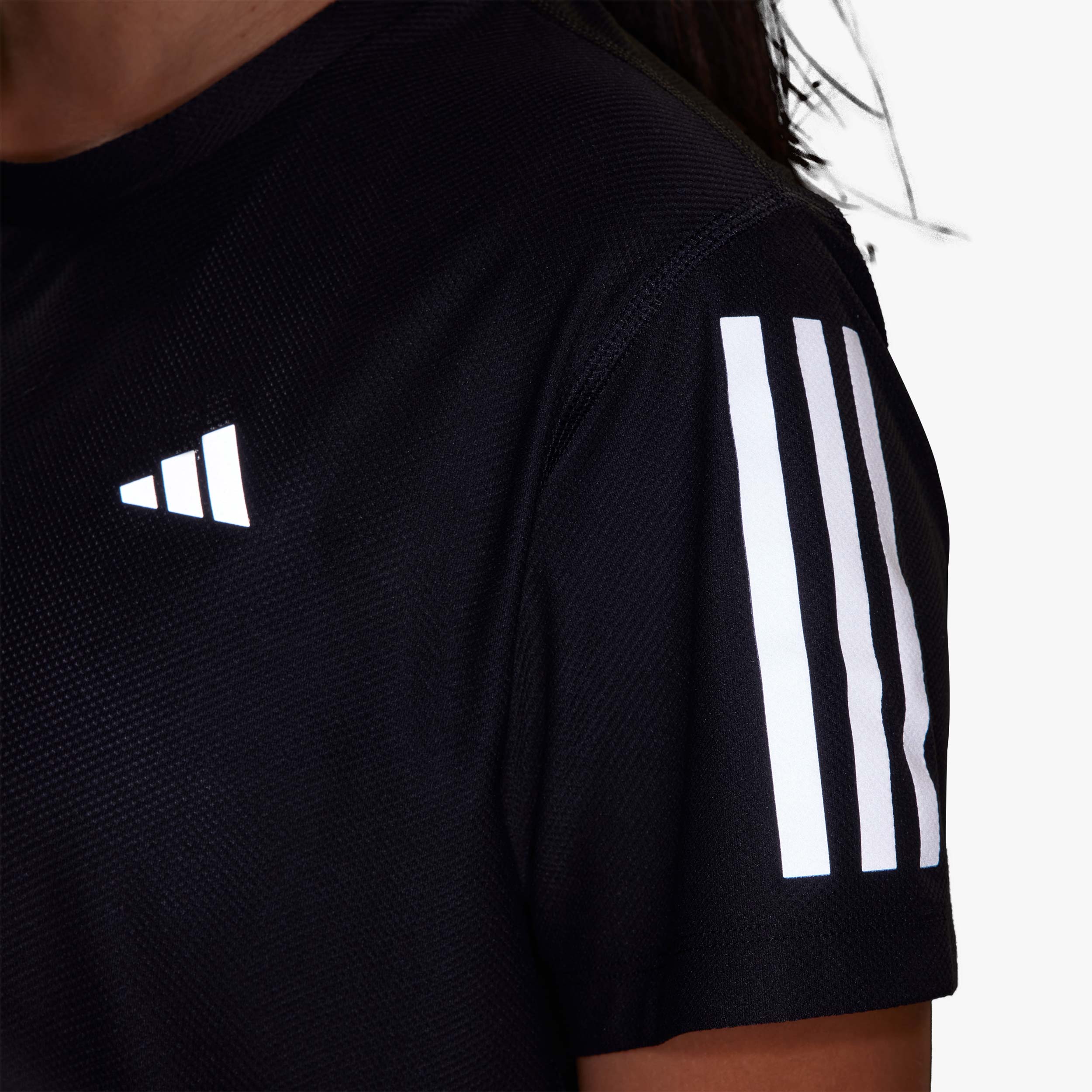 adidas Polera Own The Run, NEGRO, hi-res